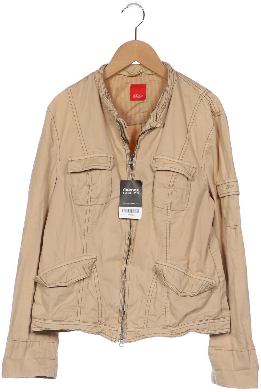 

s.Oliver Damen Jacke, beige, Gr. 38