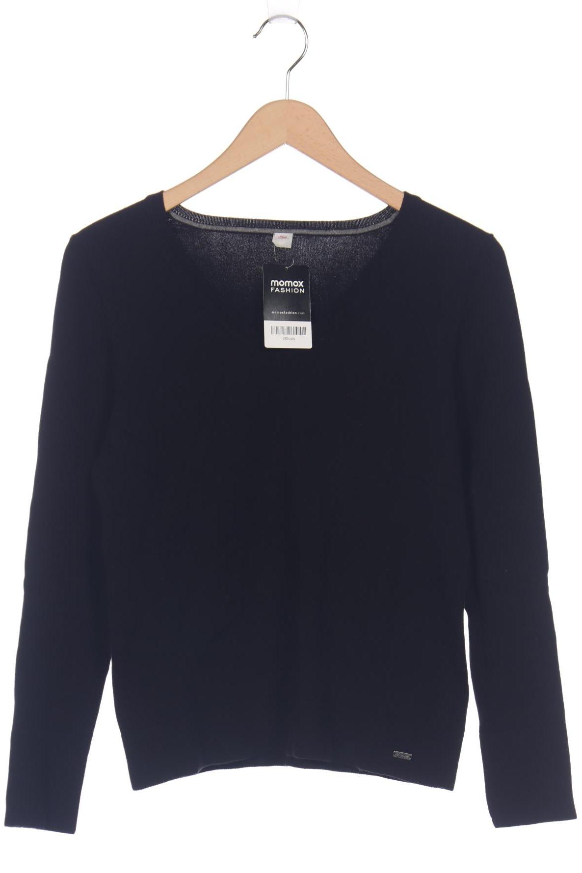 

s.Oliver Damen Pullover, schwarz, Gr. 40