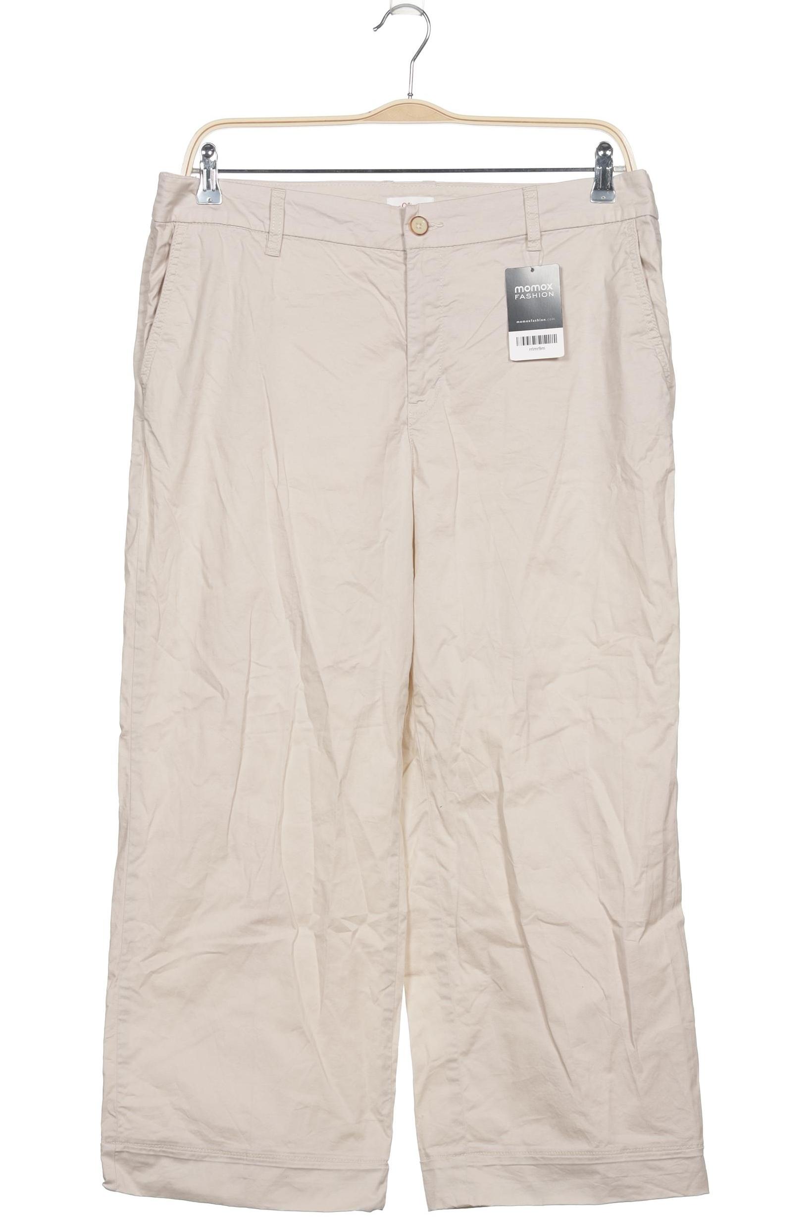 

s.Oliver Damen Stoffhose, cremeweiß, Gr. 44