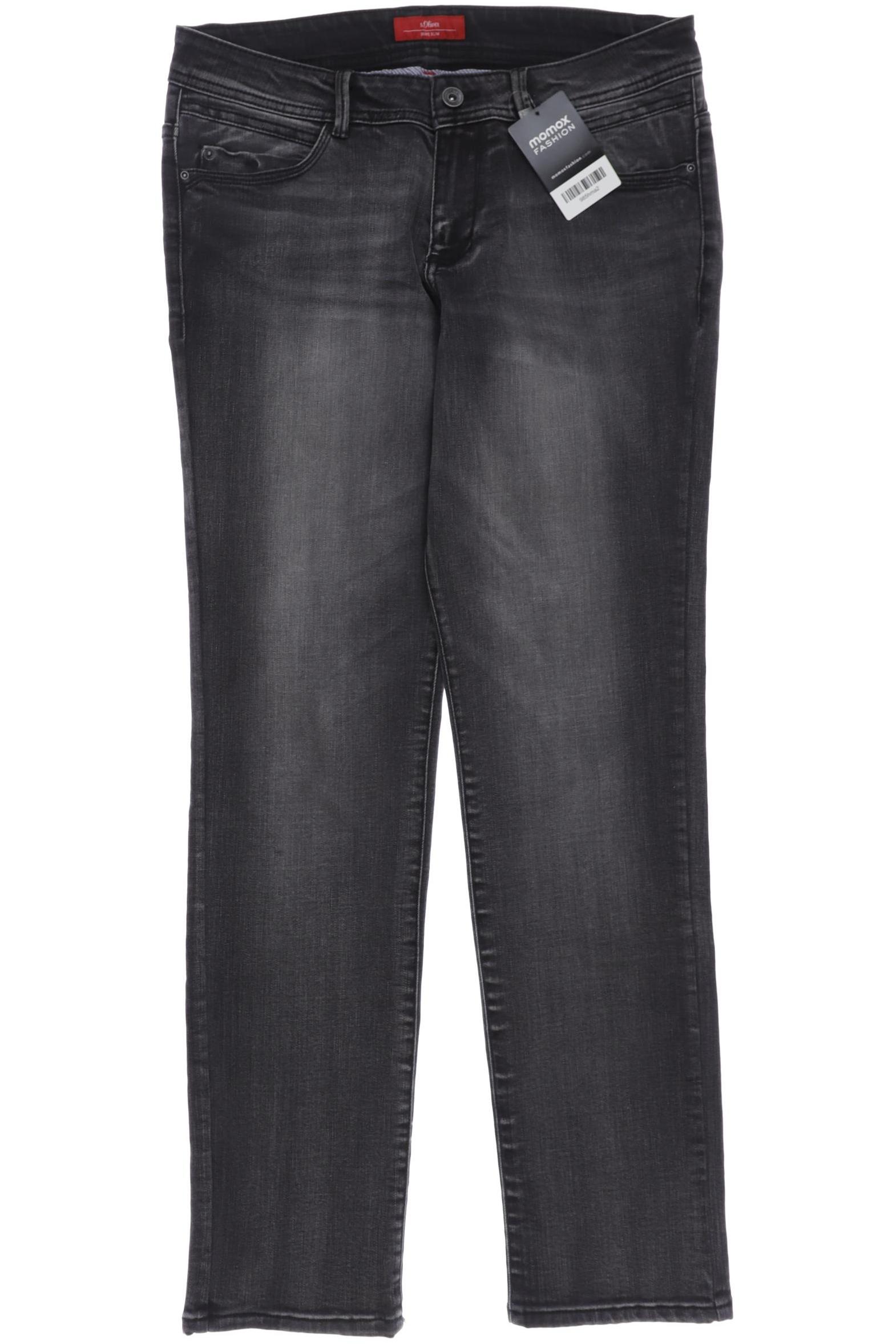 

s.Oliver Damen Jeans, grau, Gr. 38