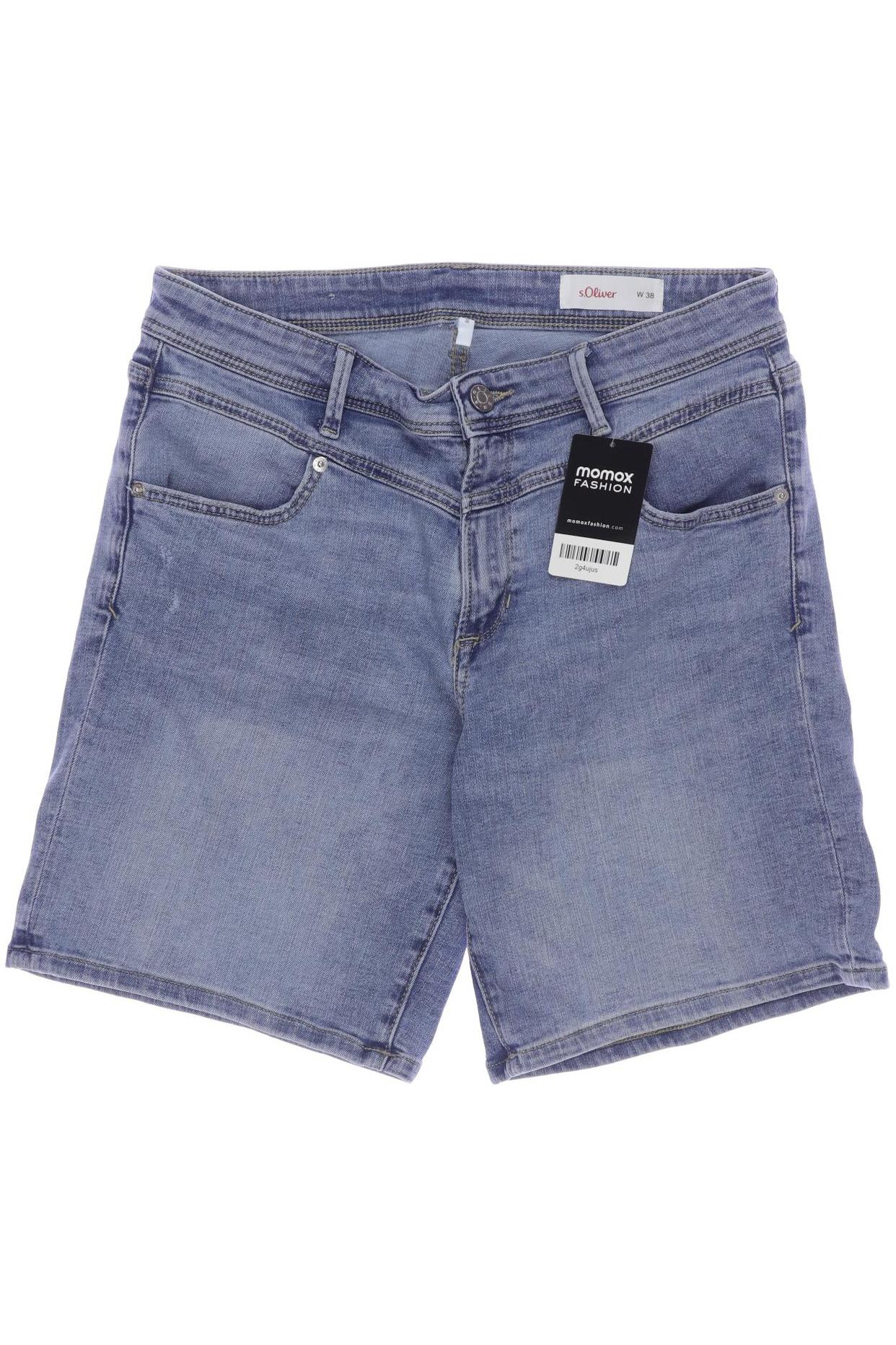 

s.Oliver Damen Shorts, blau, Gr. 38