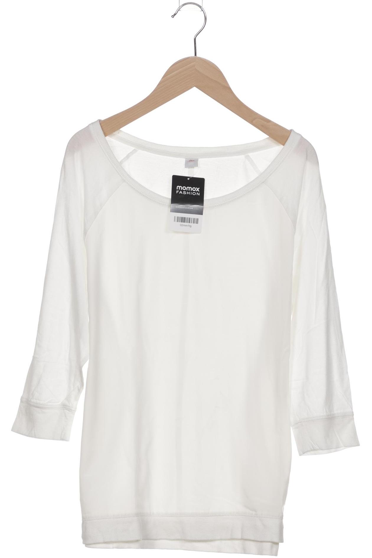 

s.Oliver Damen T-Shirt, cremeweiß, Gr. 38