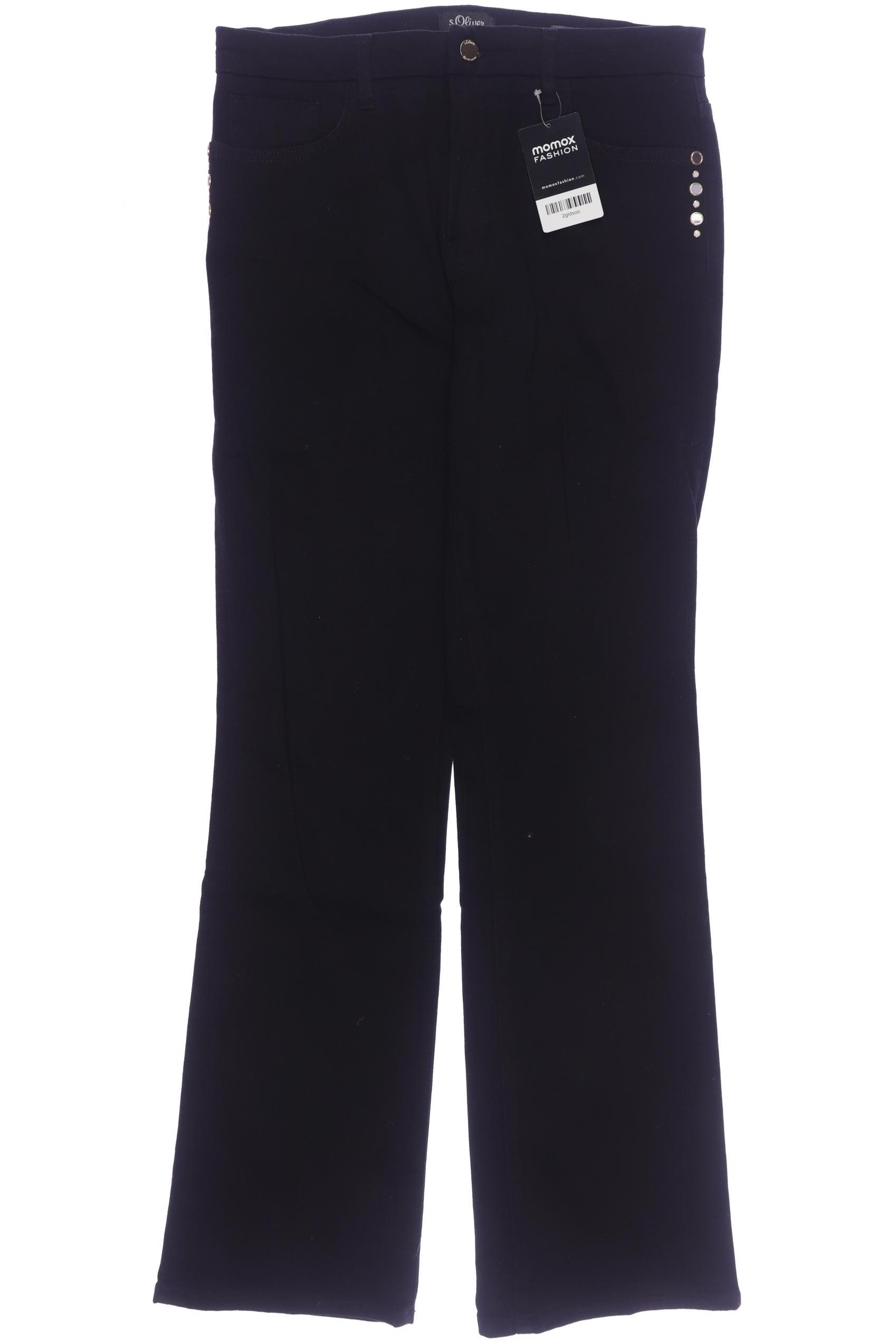 

s.Oliver Damen Jeans, schwarz, Gr. 40