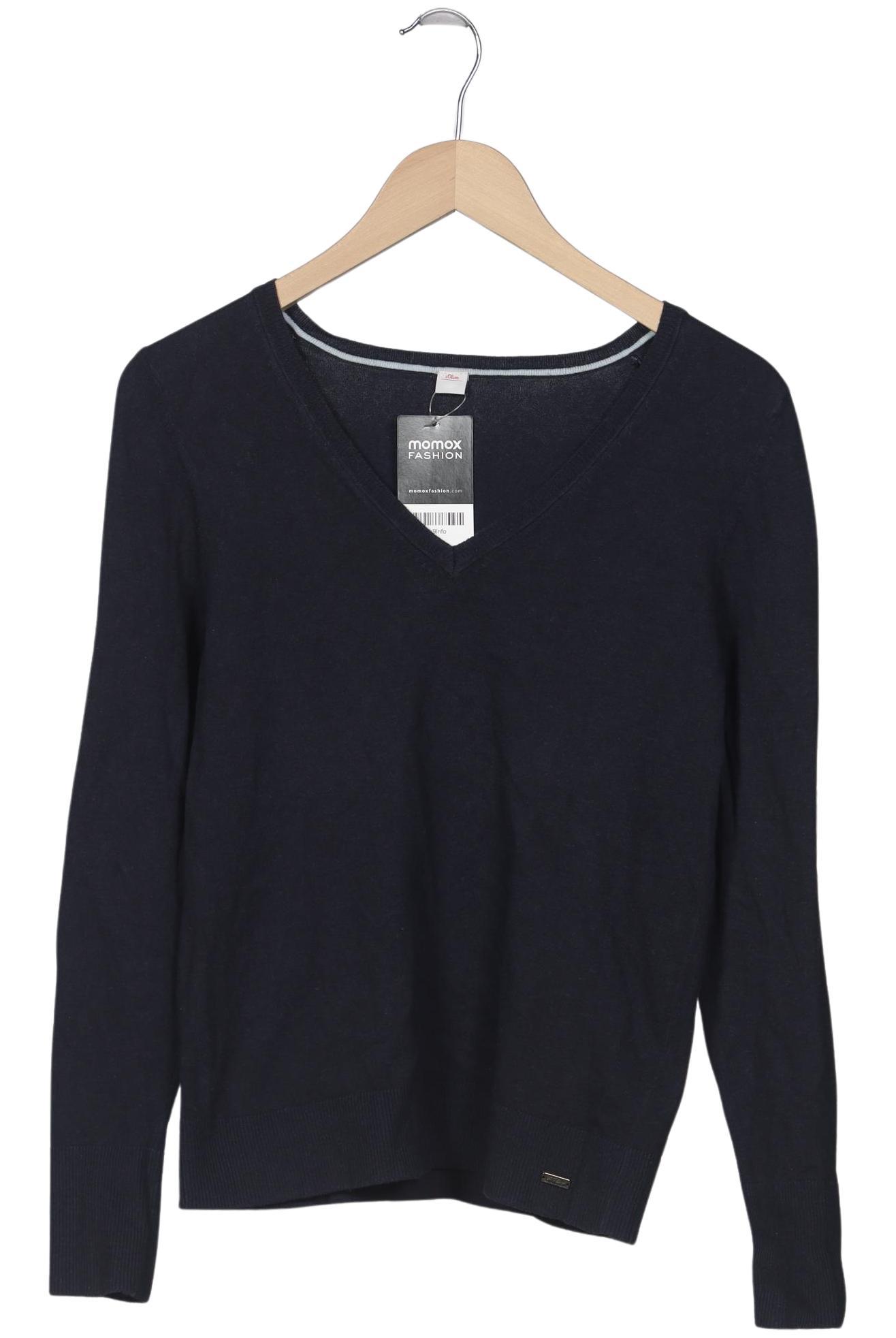 

s.Oliver Damen Pullover, marineblau, Gr. 38