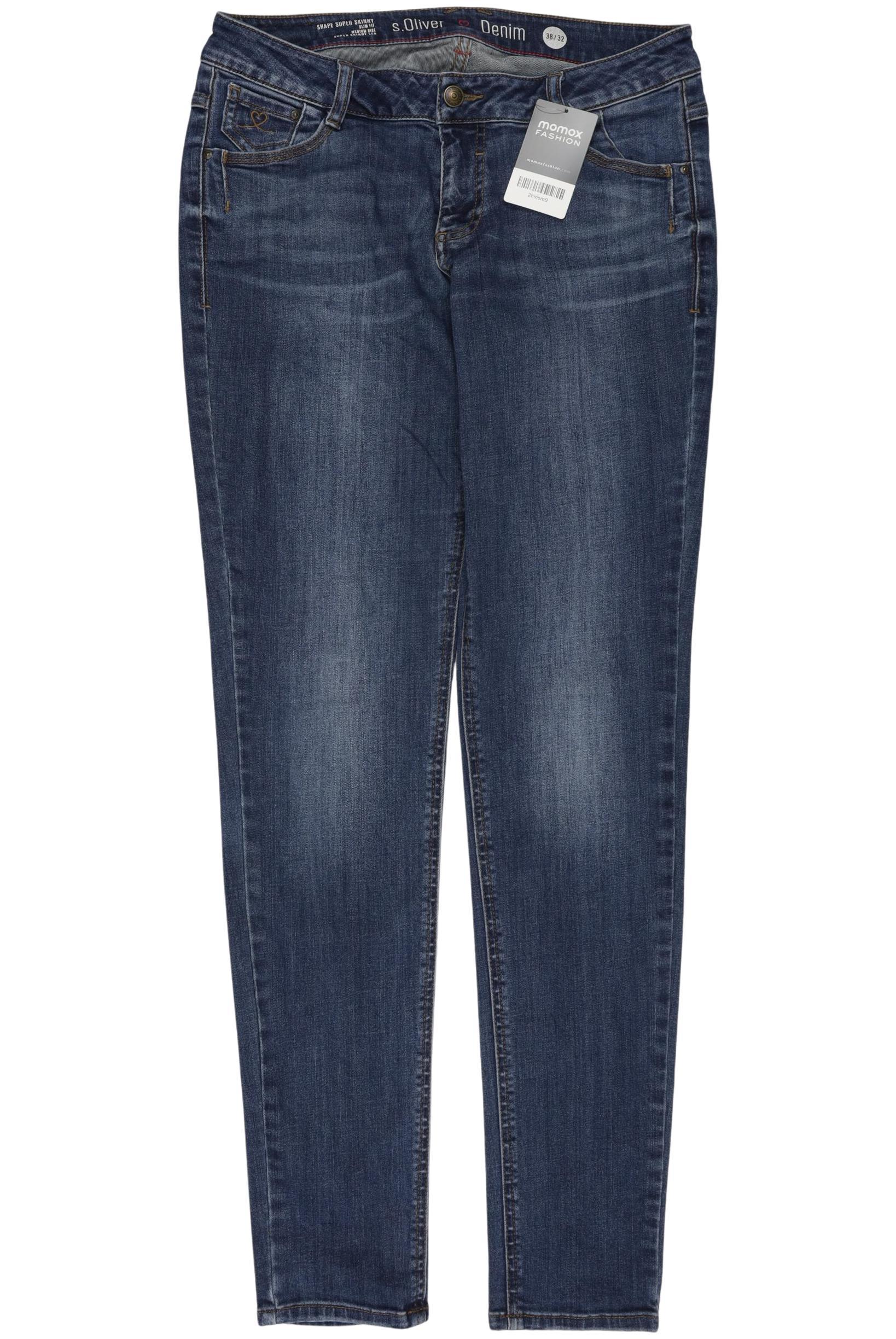 

s.Oliver Damen Jeans, blau, Gr. 38