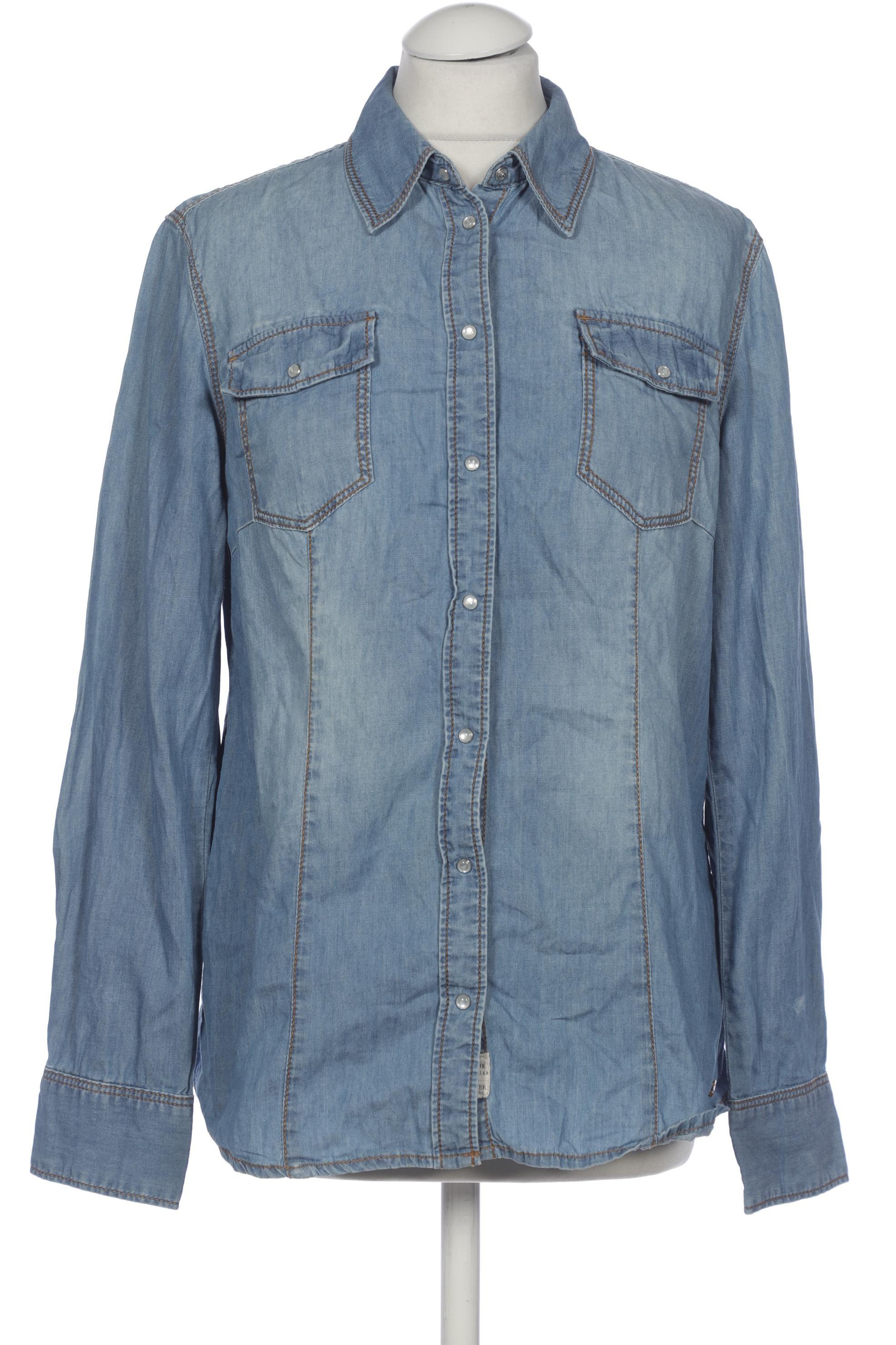 

s.Oliver Damen Bluse, blau, Gr. 38