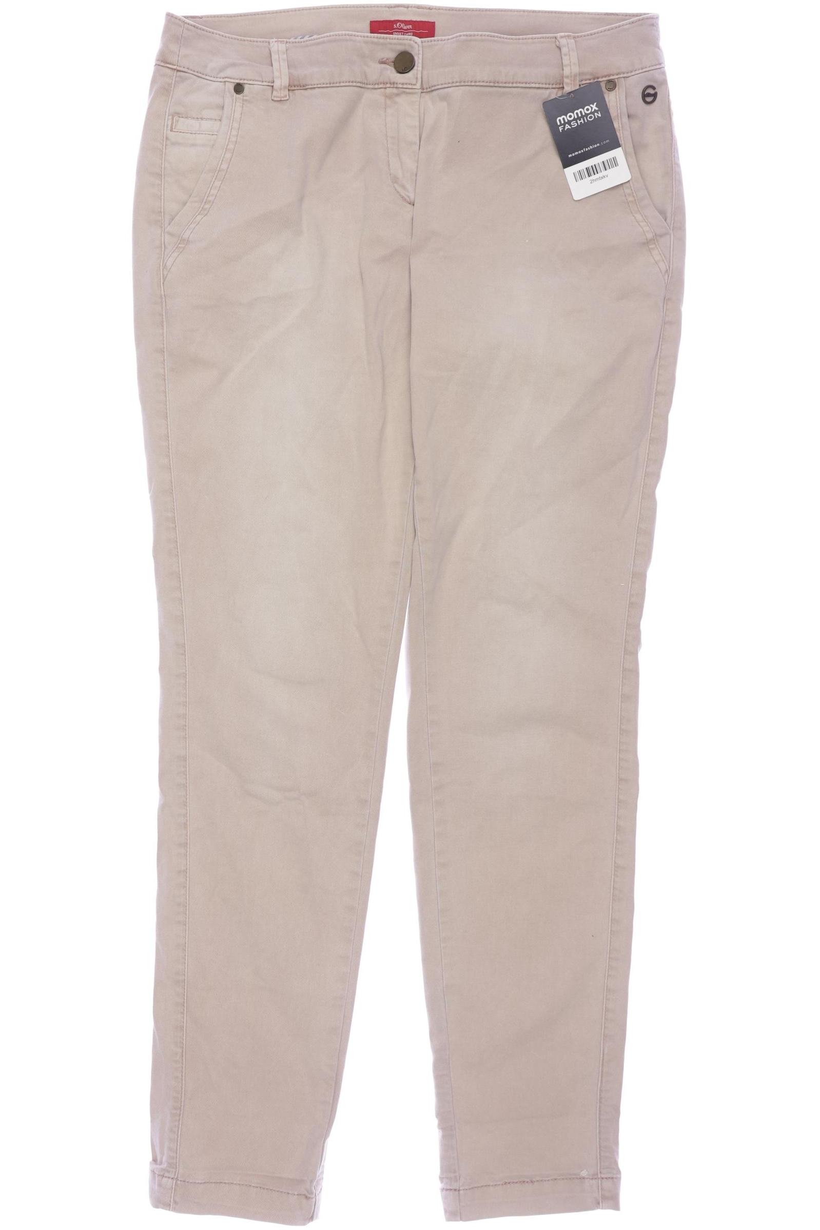 

s.Oliver Damen Jeans, beige, Gr. 38