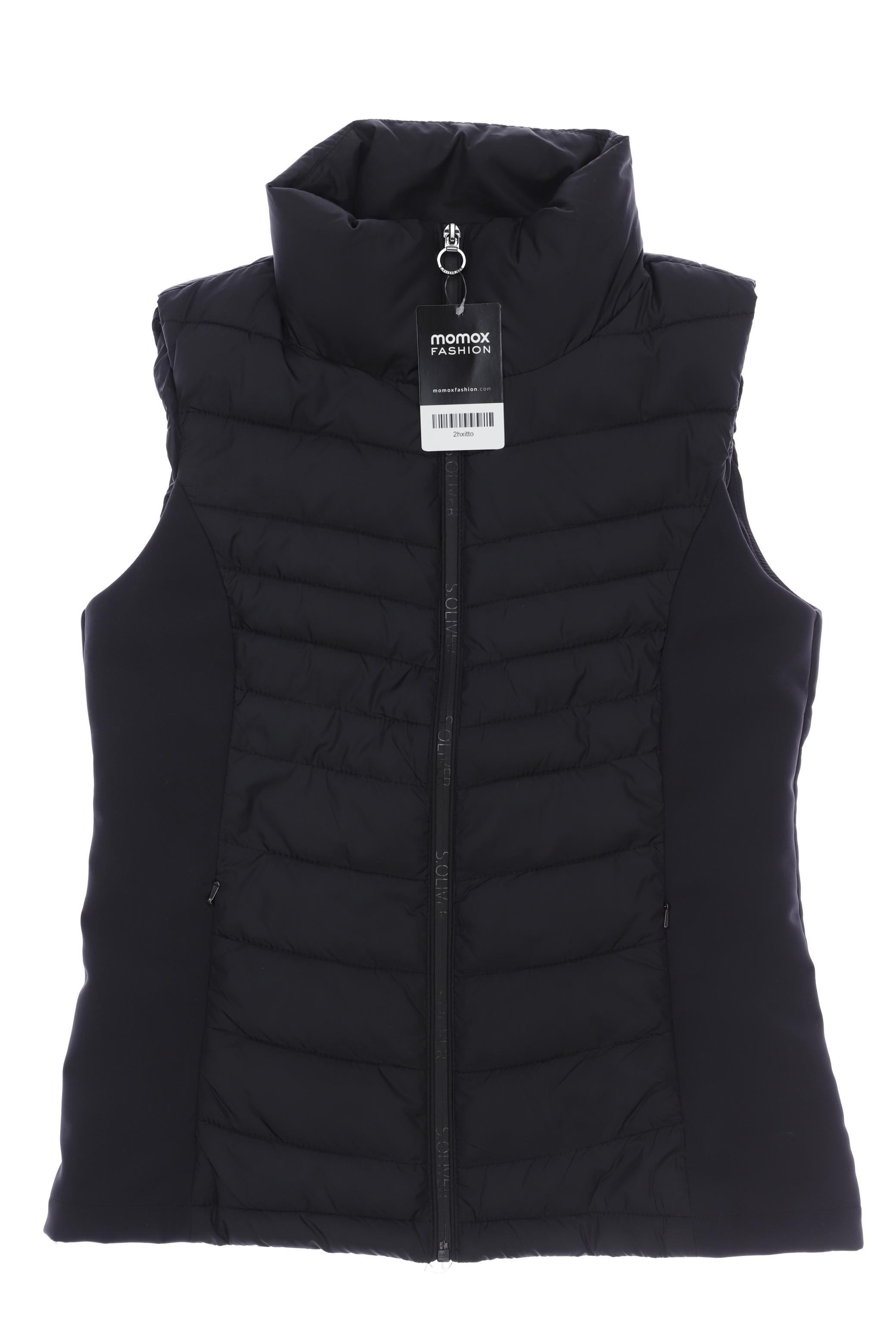 

s.Oliver Damen Weste, schwarz, Gr. 36