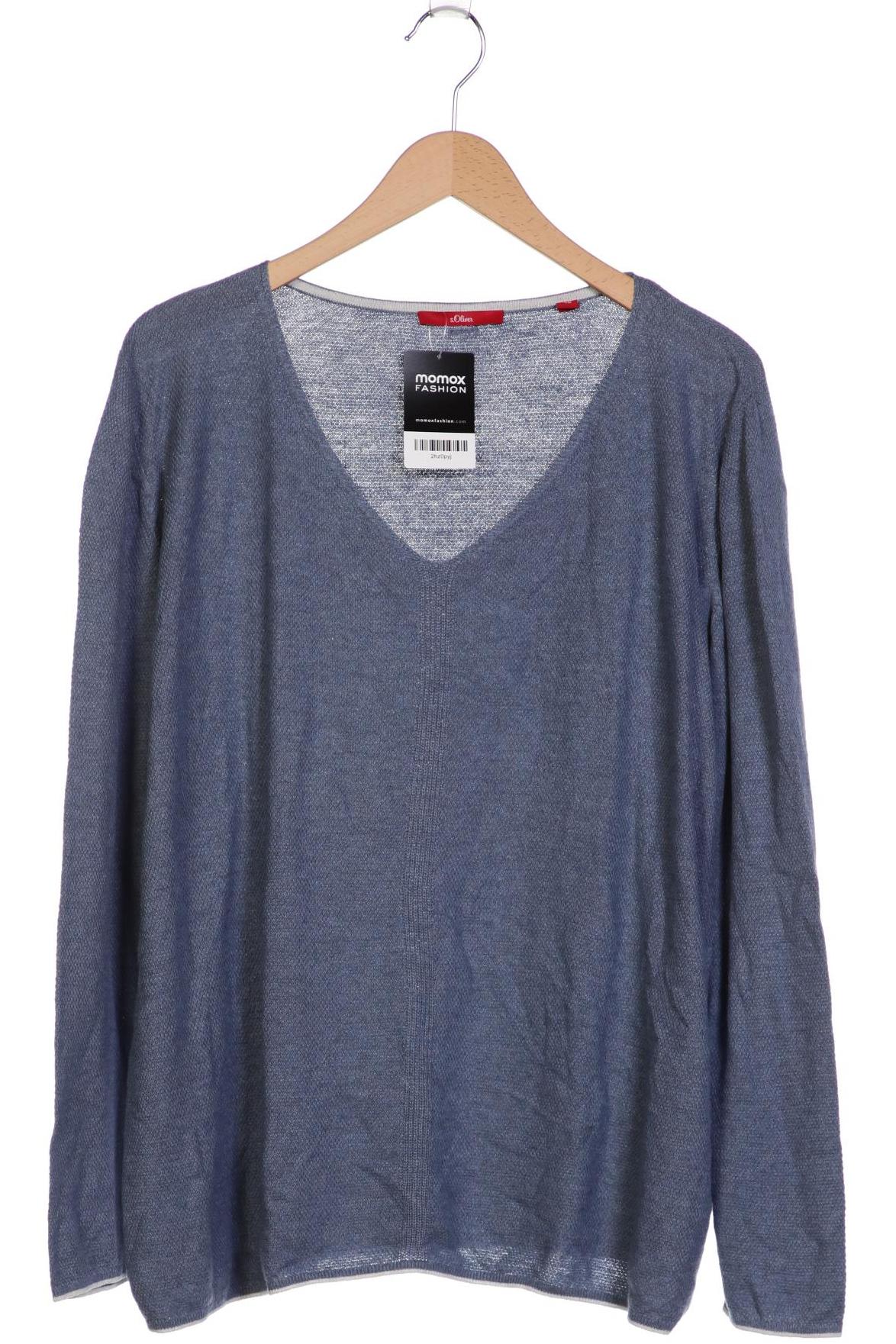 

s.Oliver Damen Pullover, blau, Gr. 46