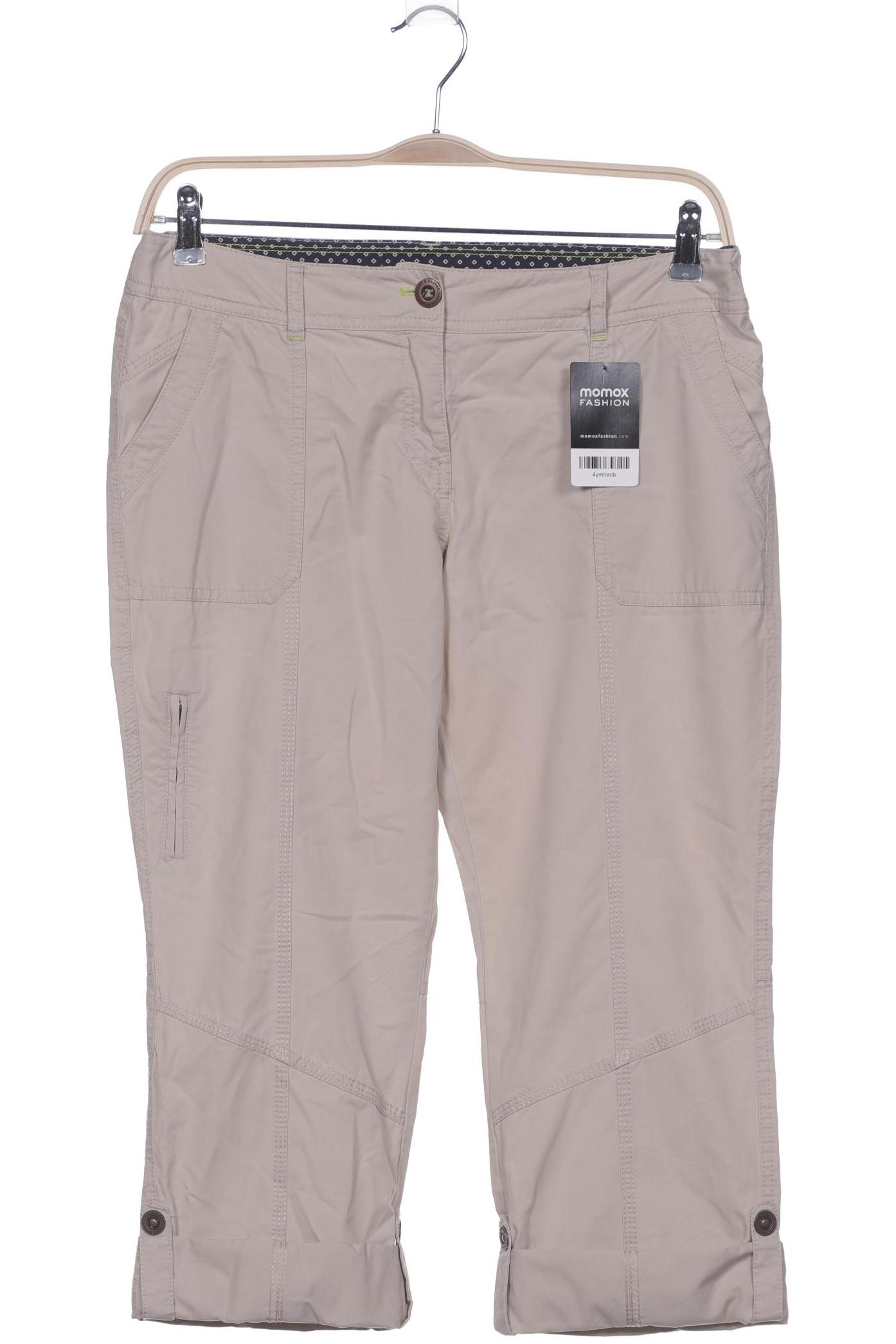 

s.Oliver Damen Stoffhose, beige, Gr. 38