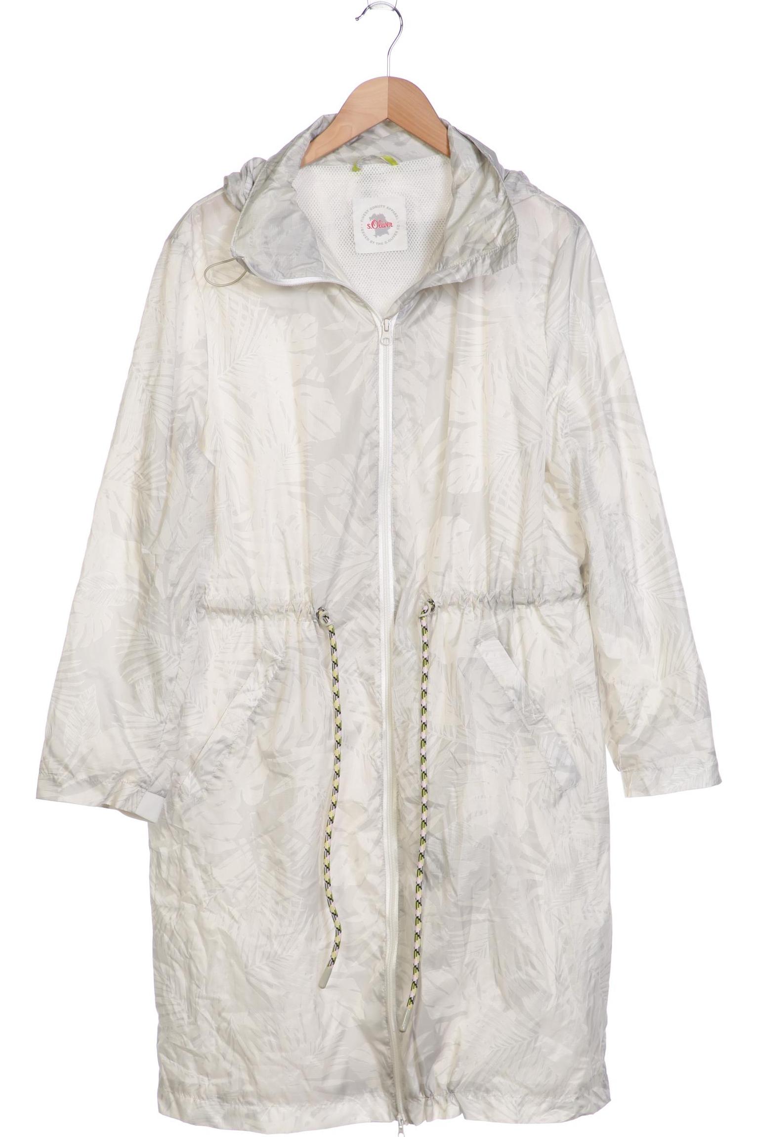 

s.Oliver Damen Mantel, cremeweiß, Gr. 44