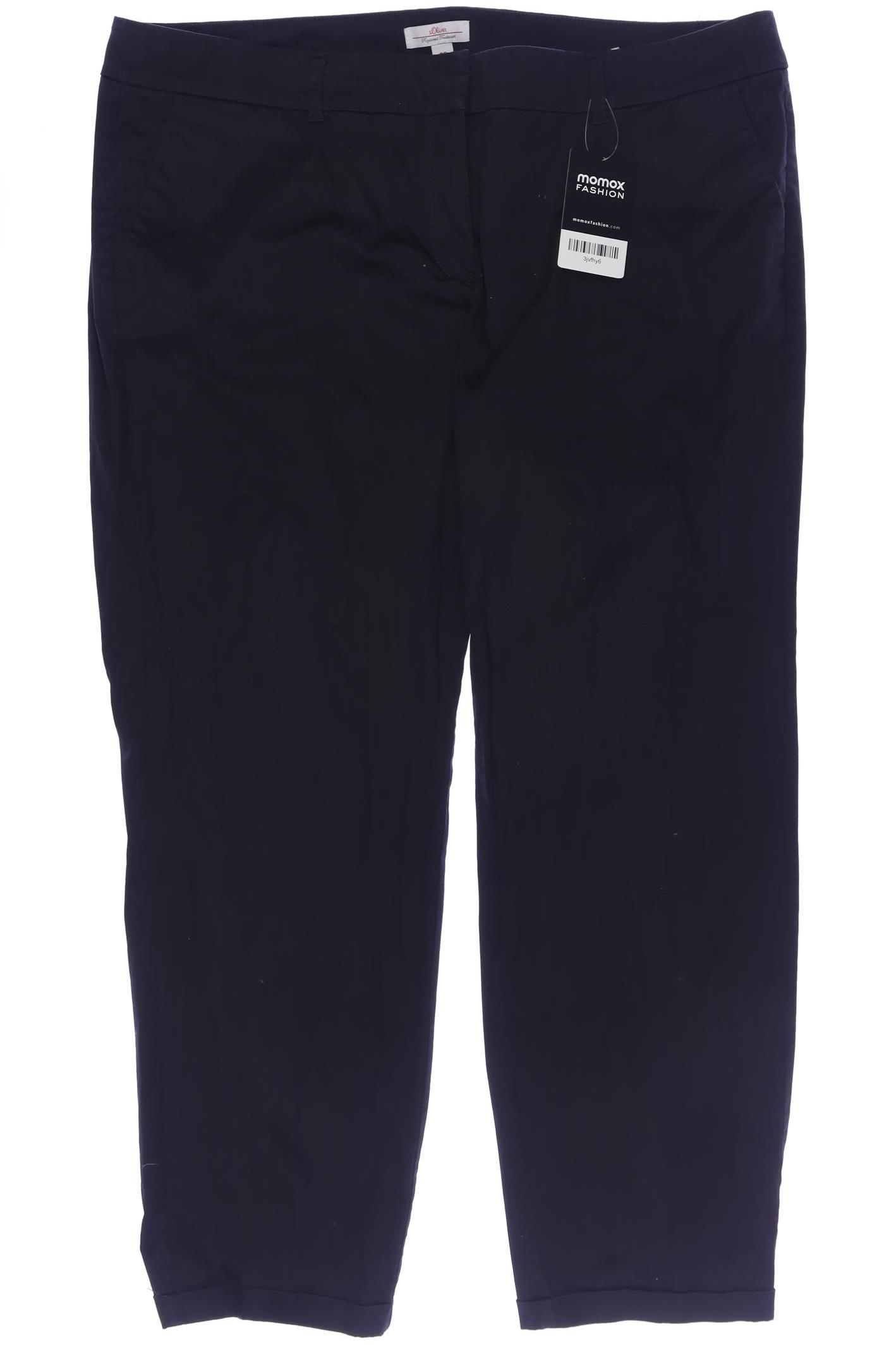 

s.Oliver Damen Stoffhose, schwarz, Gr. 46