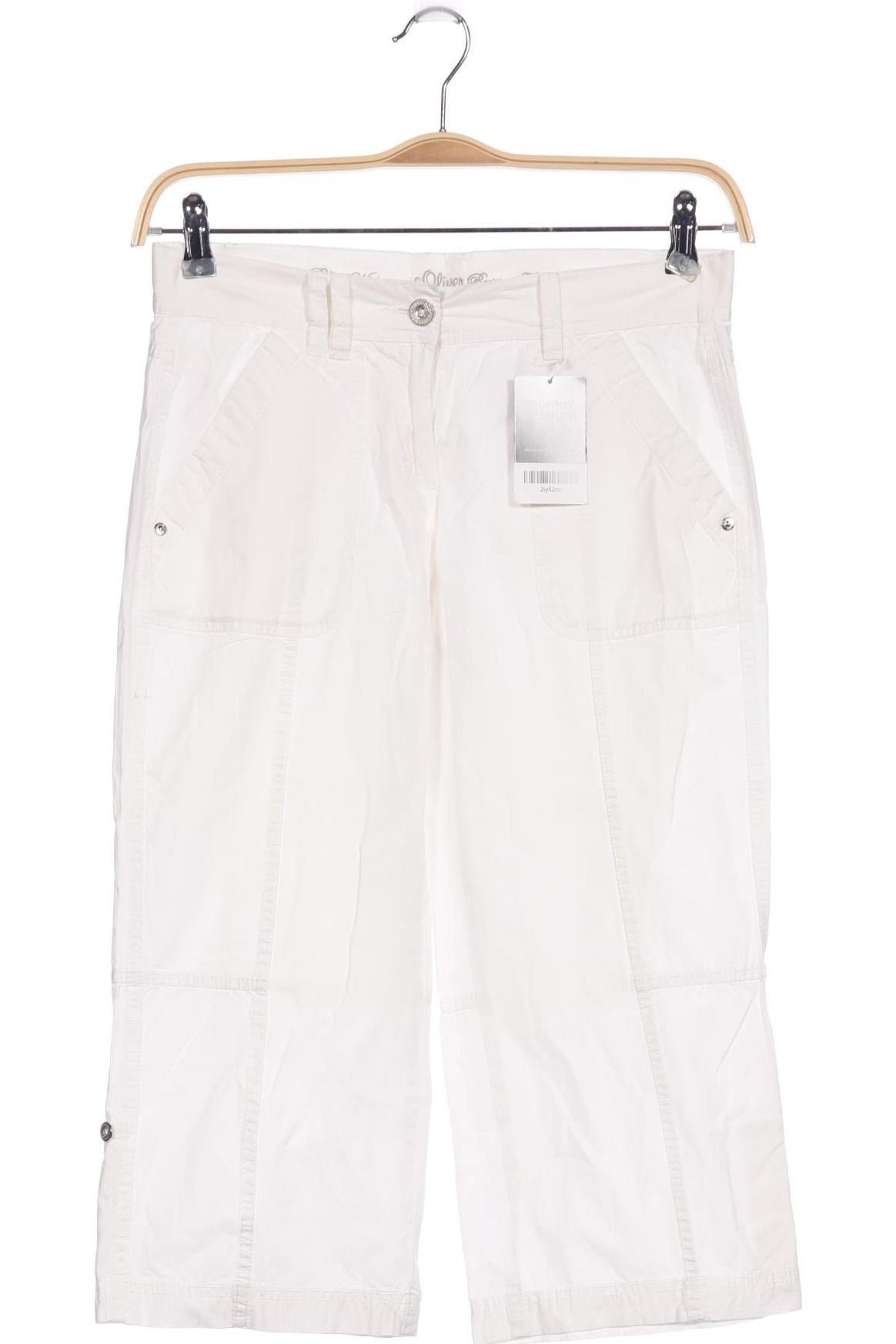 

s.Oliver Damen Shorts, weiß, Gr. 36