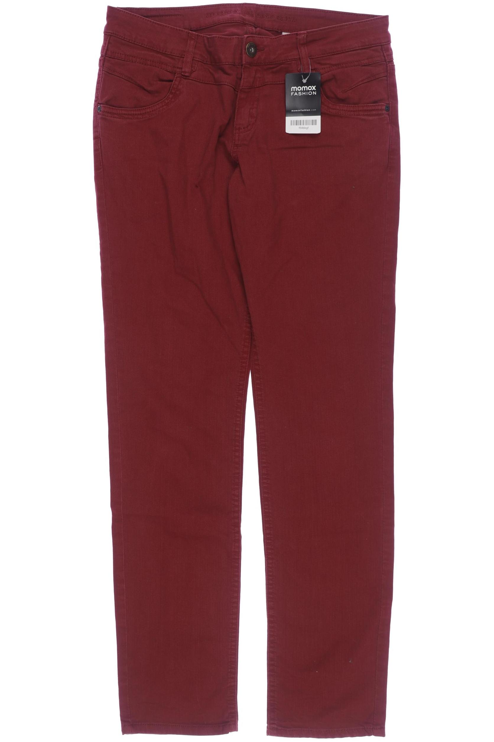 

s.Oliver Damen Jeans, bordeaux, Gr. 40