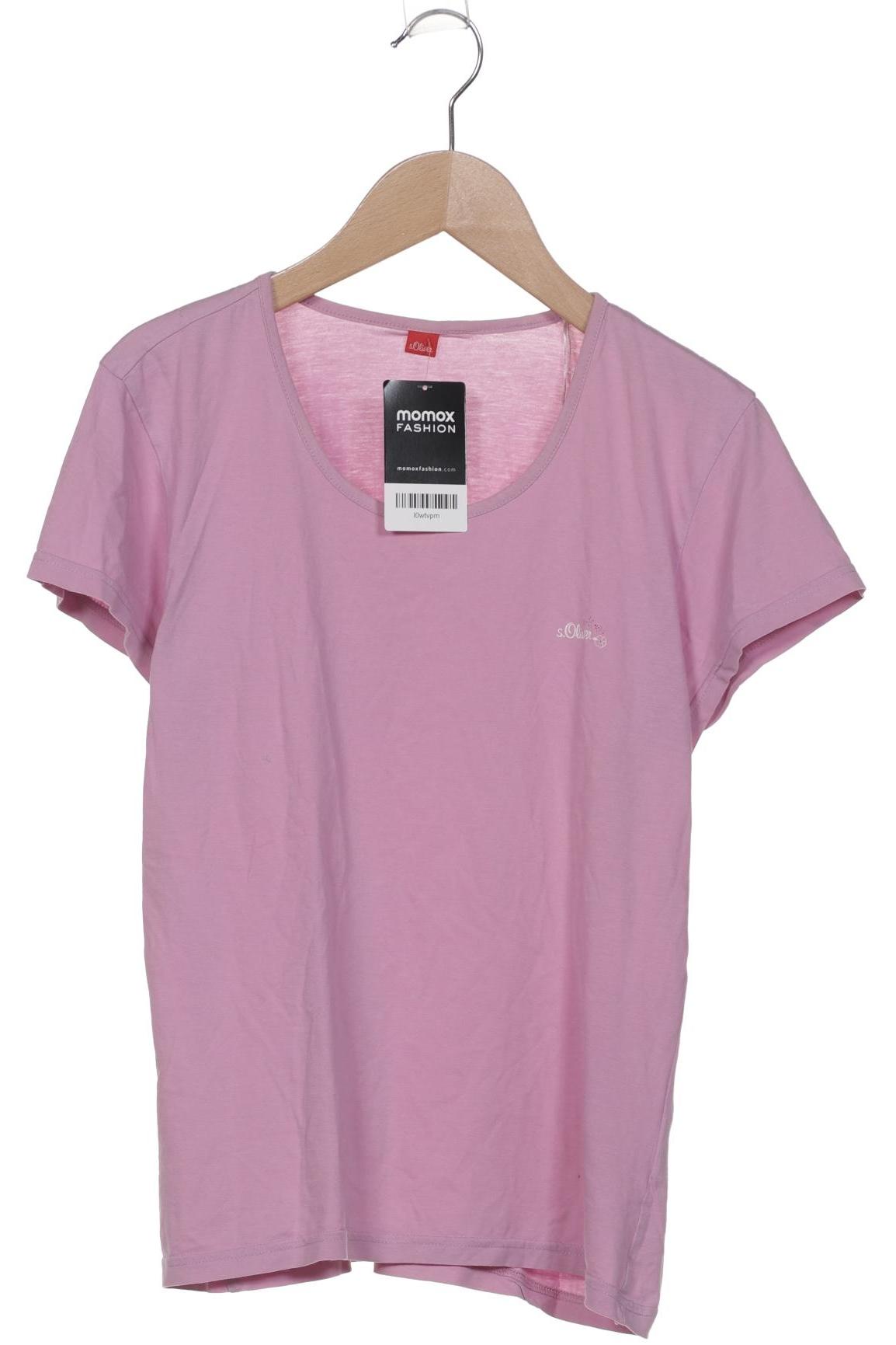 

s.Oliver Damen T-Shirt, pink, Gr. 40