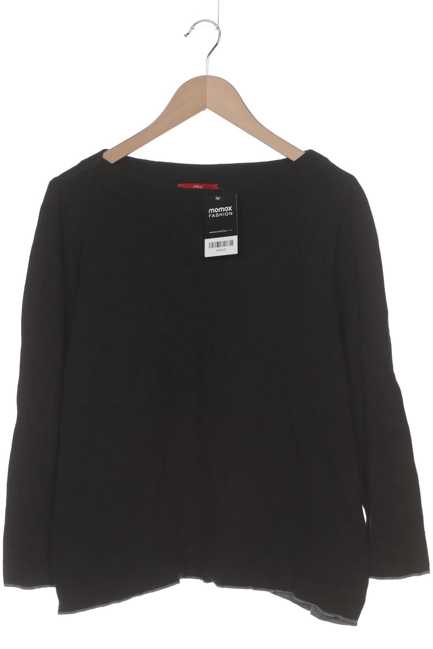 

s.Oliver Damen Pullover, schwarz, Gr. 46