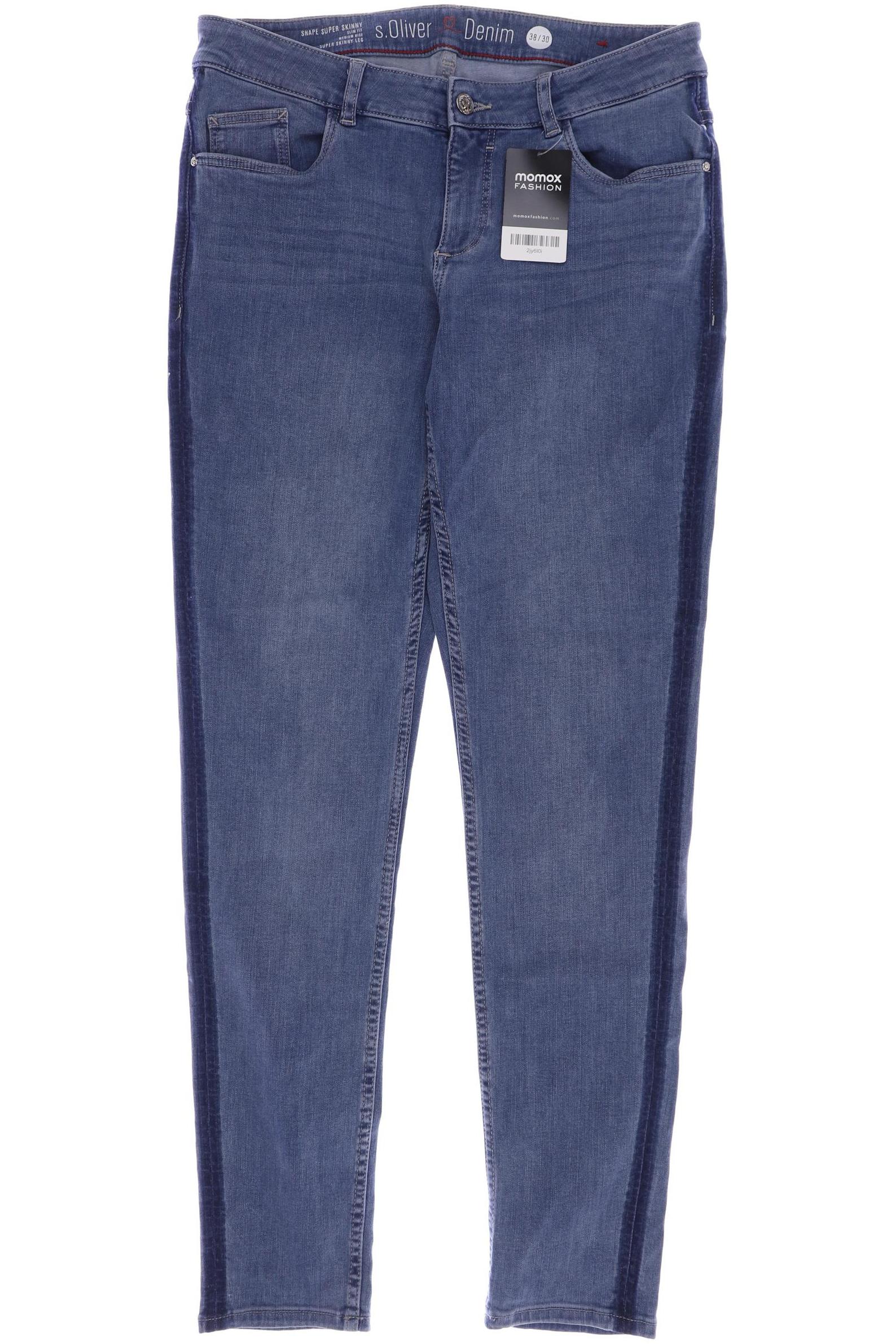 

s.Oliver Damen Jeans, blau