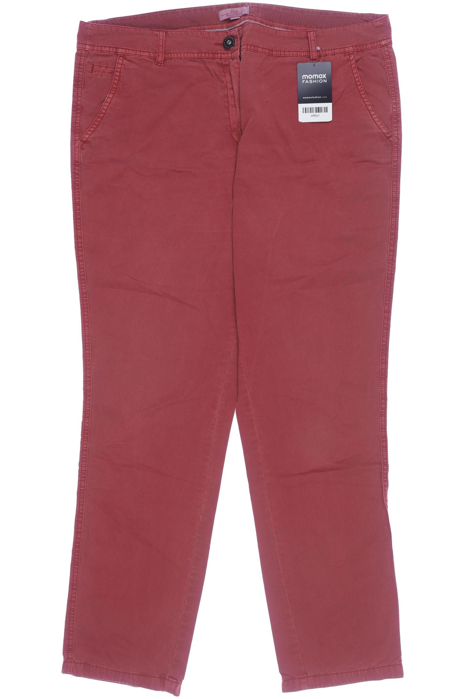 

s.Oliver Damen Stoffhose, rot, Gr. 42
