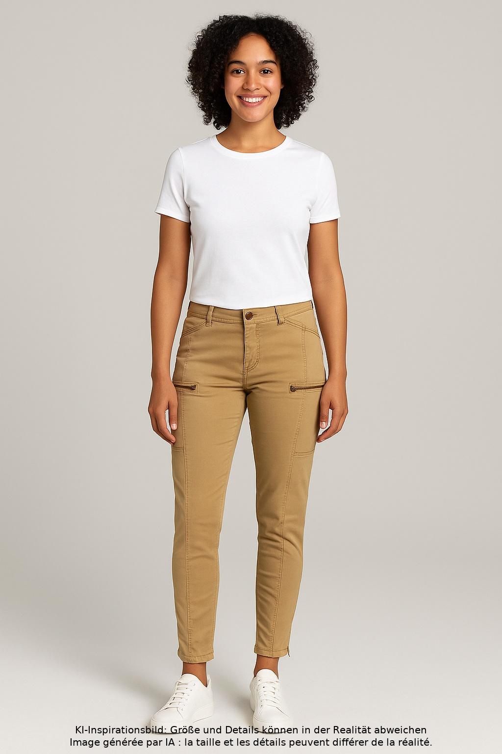 

s.Oliver Damen Jeans, beige, Gr. 40