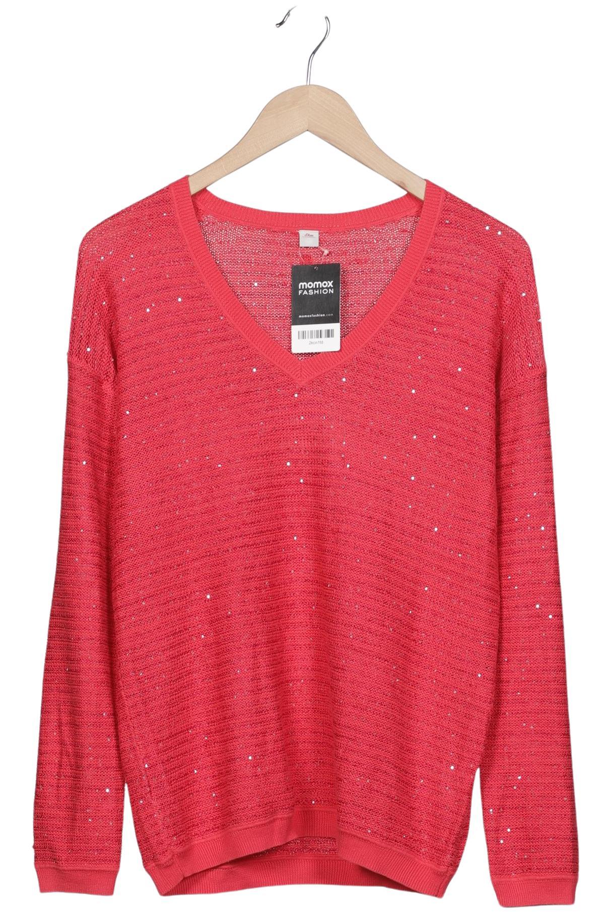 

s.Oliver Damen Pullover, rot, Gr. 36