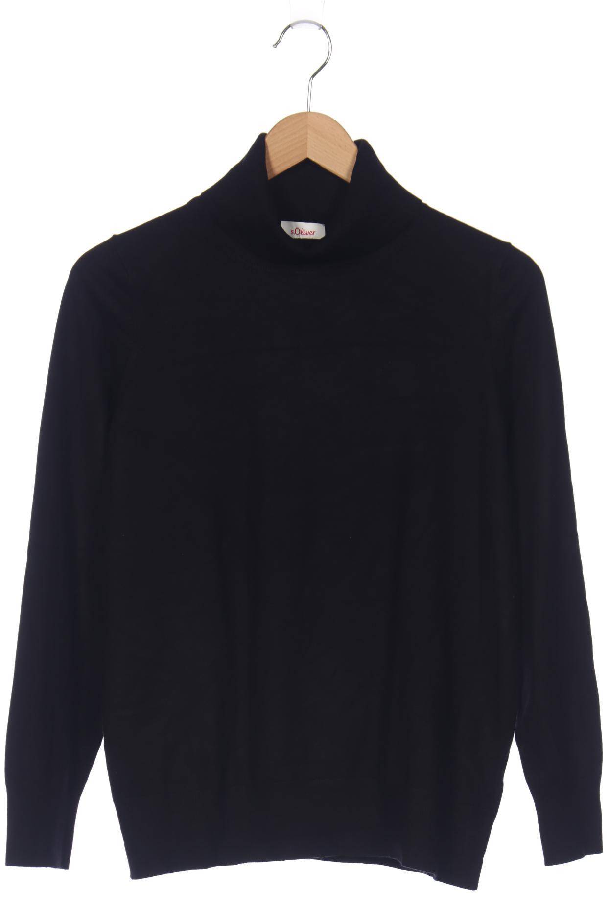 

s.Oliver Damen Pullover, schwarz