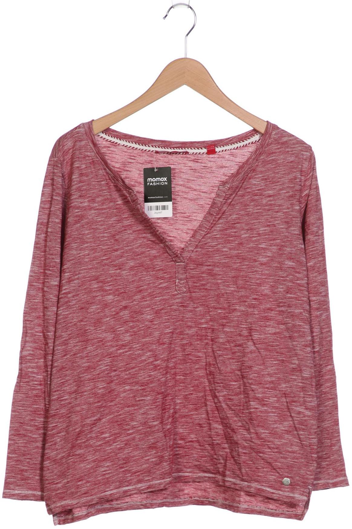 

s.Oliver Damen Langarmshirt, bordeaux