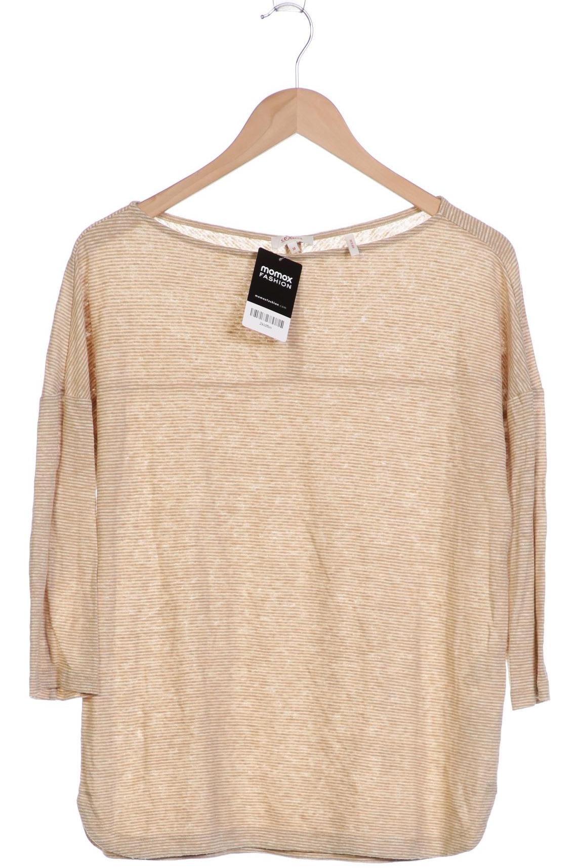

s.Oliver Damen Langarmshirt, beige