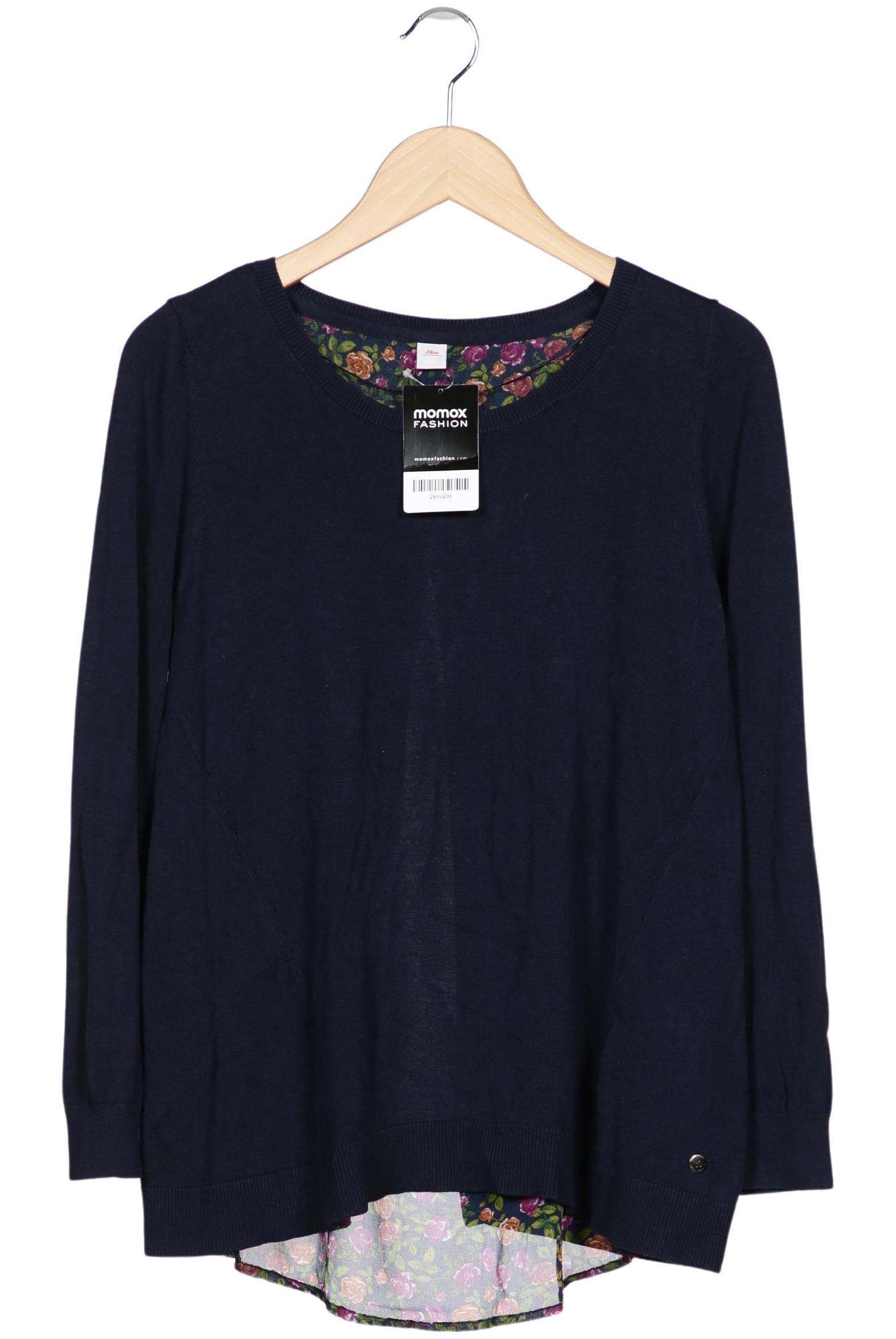 

s.Oliver Damen Pullover, marineblau, Gr. 38