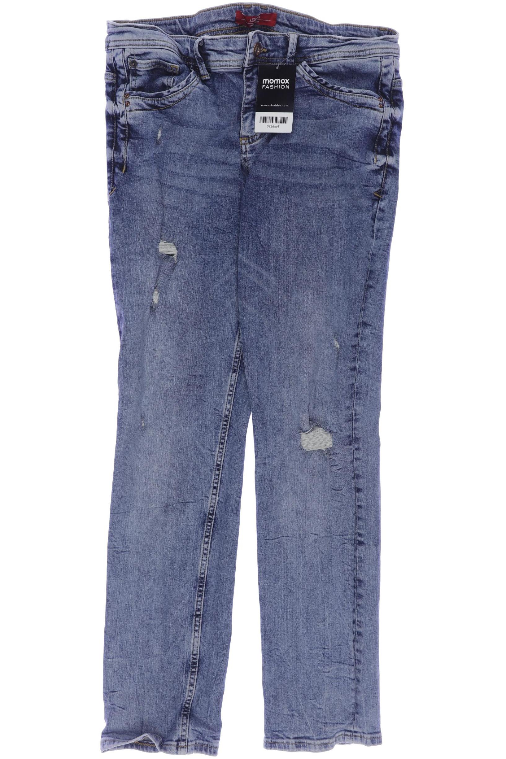 

s.Oliver Damen Jeans, blau, Gr. 40