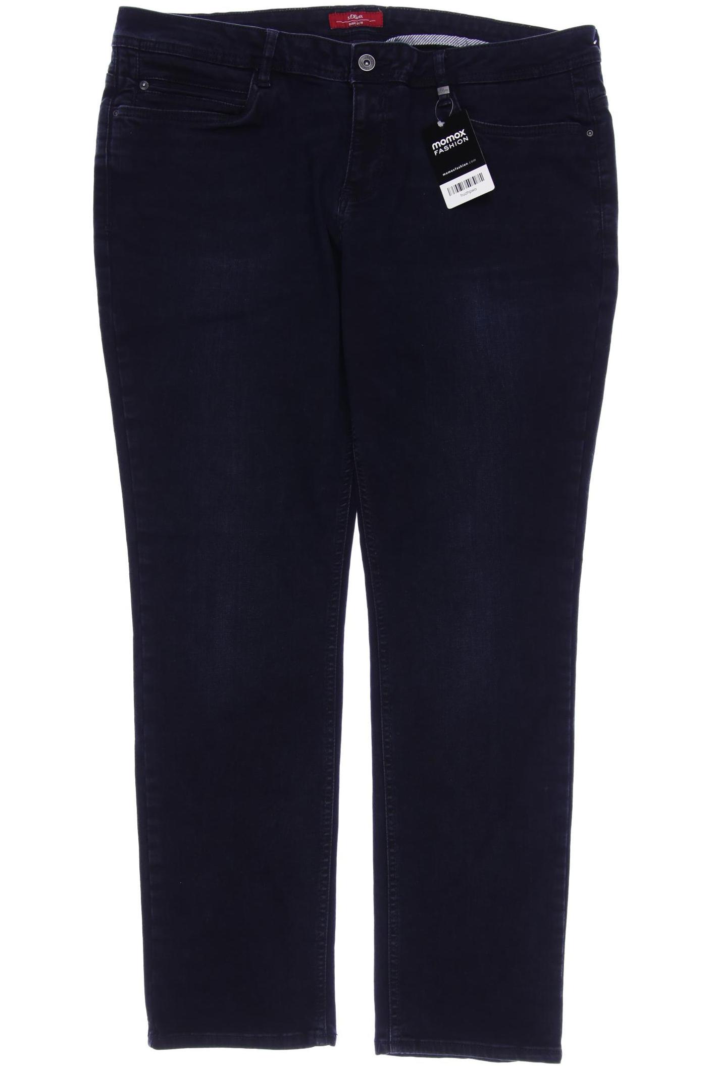 

s.Oliver Damen Jeans, marineblau