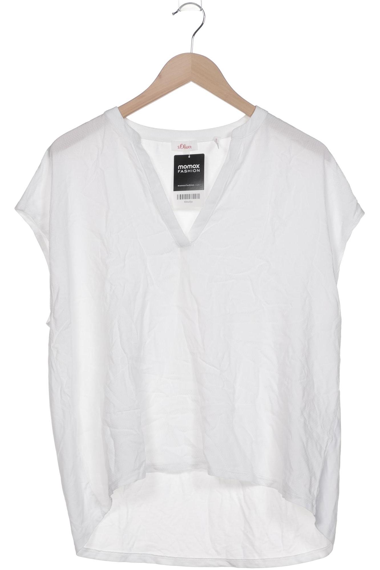 

s.Oliver Damen T-Shirt, weiß, Gr. 42