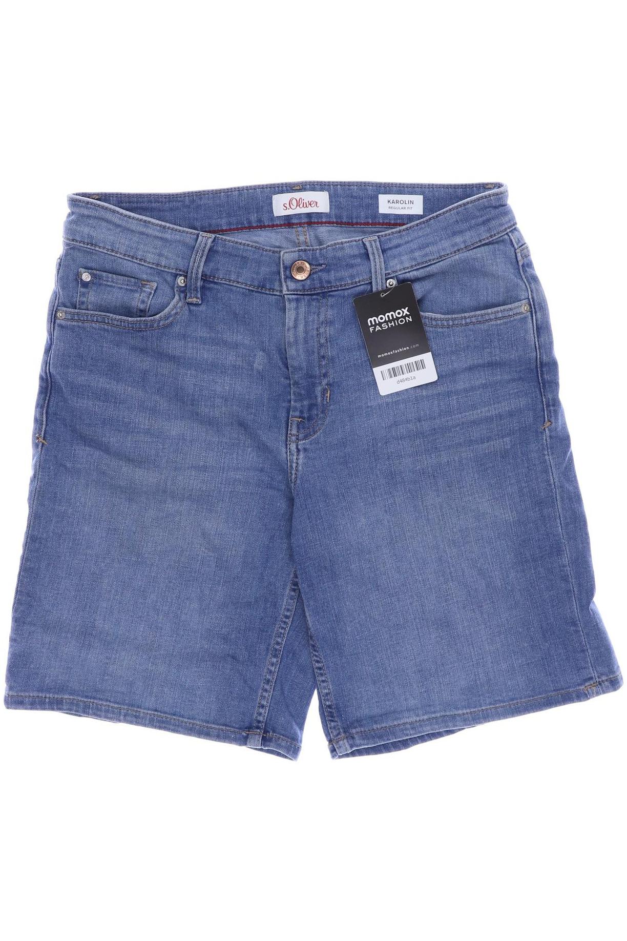 

s.Oliver Damen Shorts, blau, Gr. 36