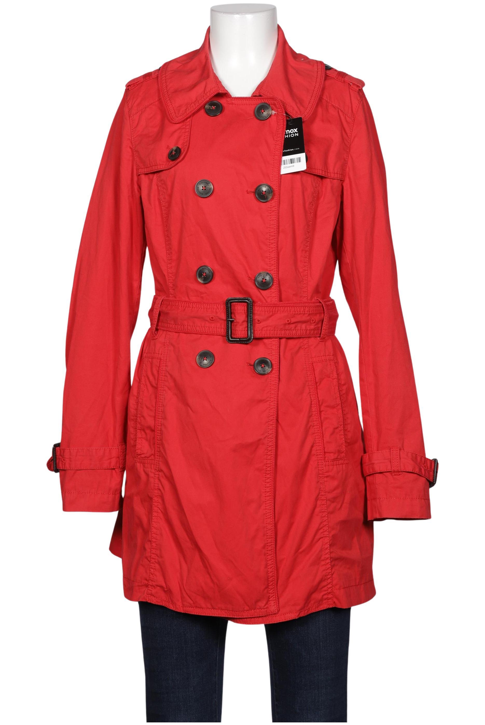 

s.Oliver Damen Mantel, rot, Gr. 38