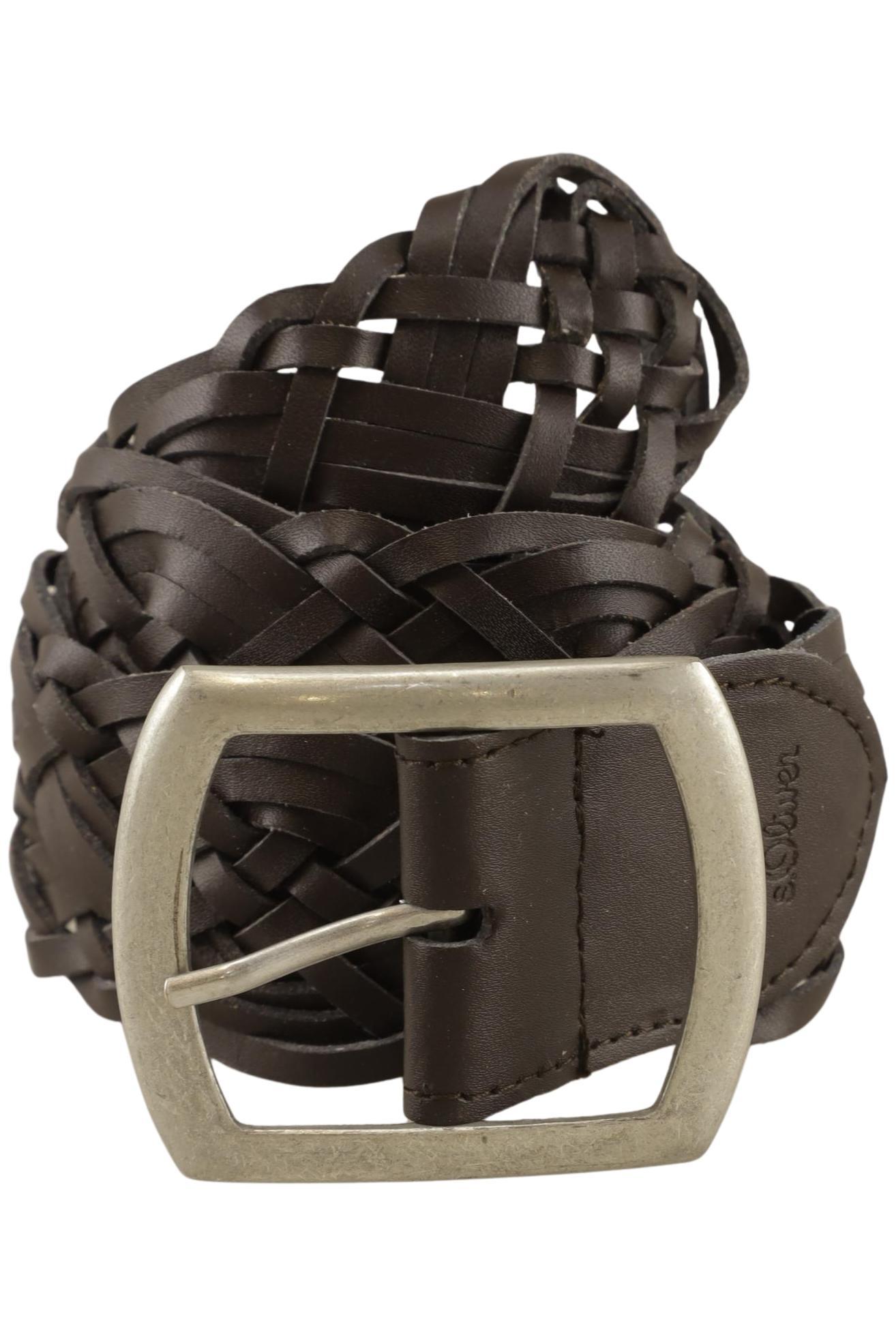 

s.Oliver Damen Gürtel, schwarz, Gr. 85