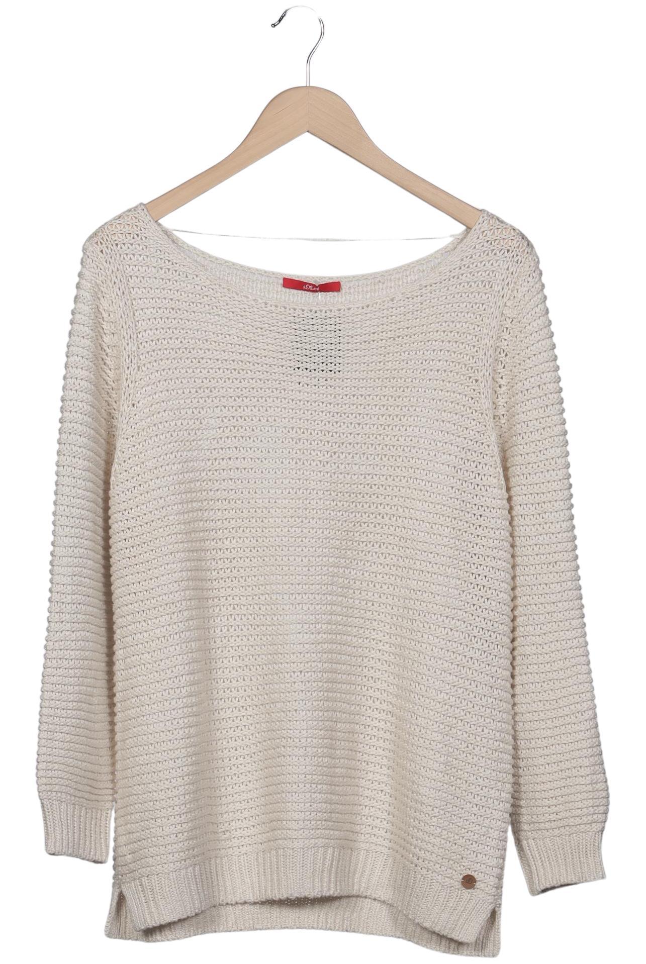 

s.Oliver Damen Pullover, beige, Gr. 44