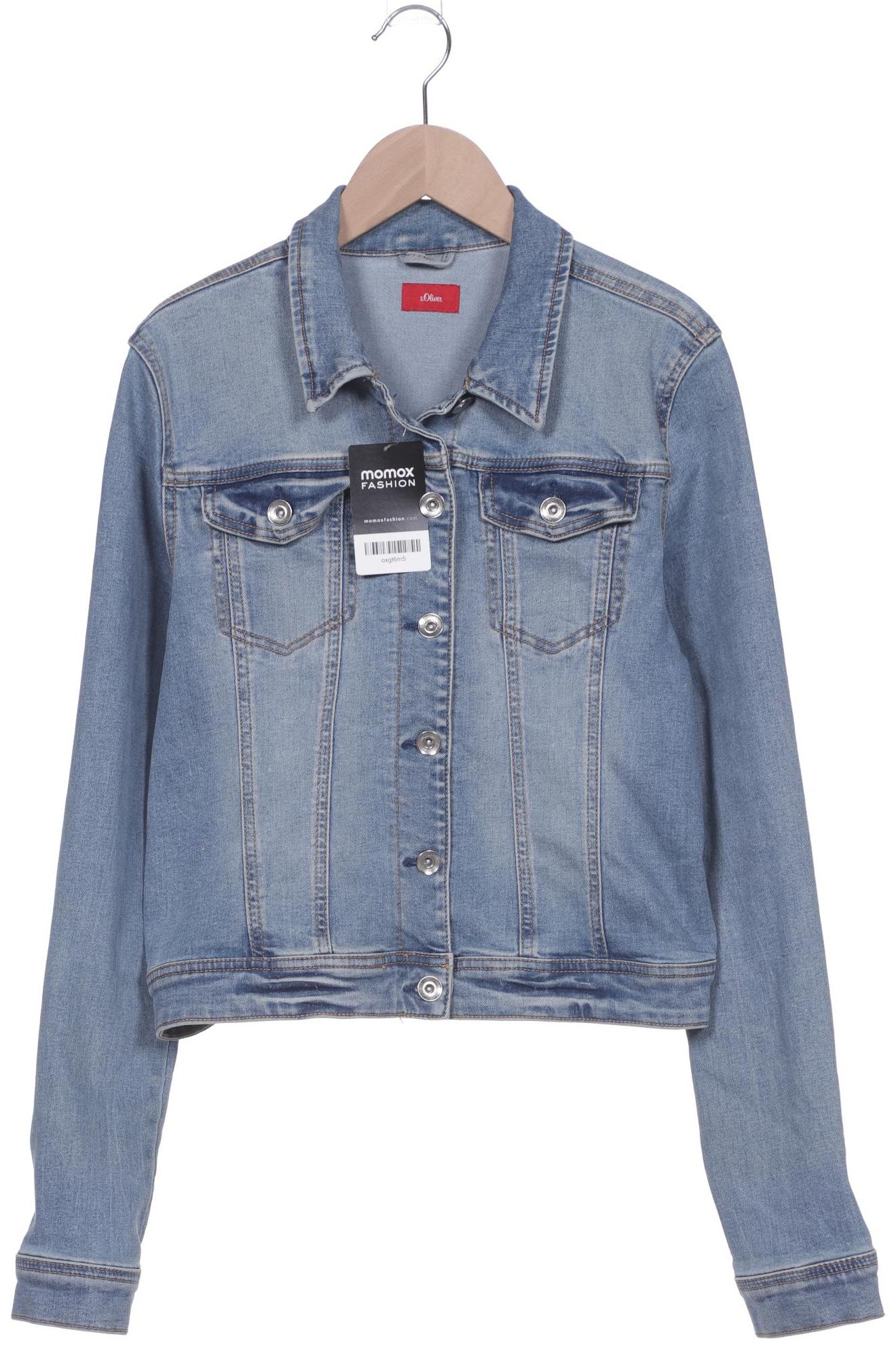 

s.Oliver Damen Jacke, blau, Gr. 44