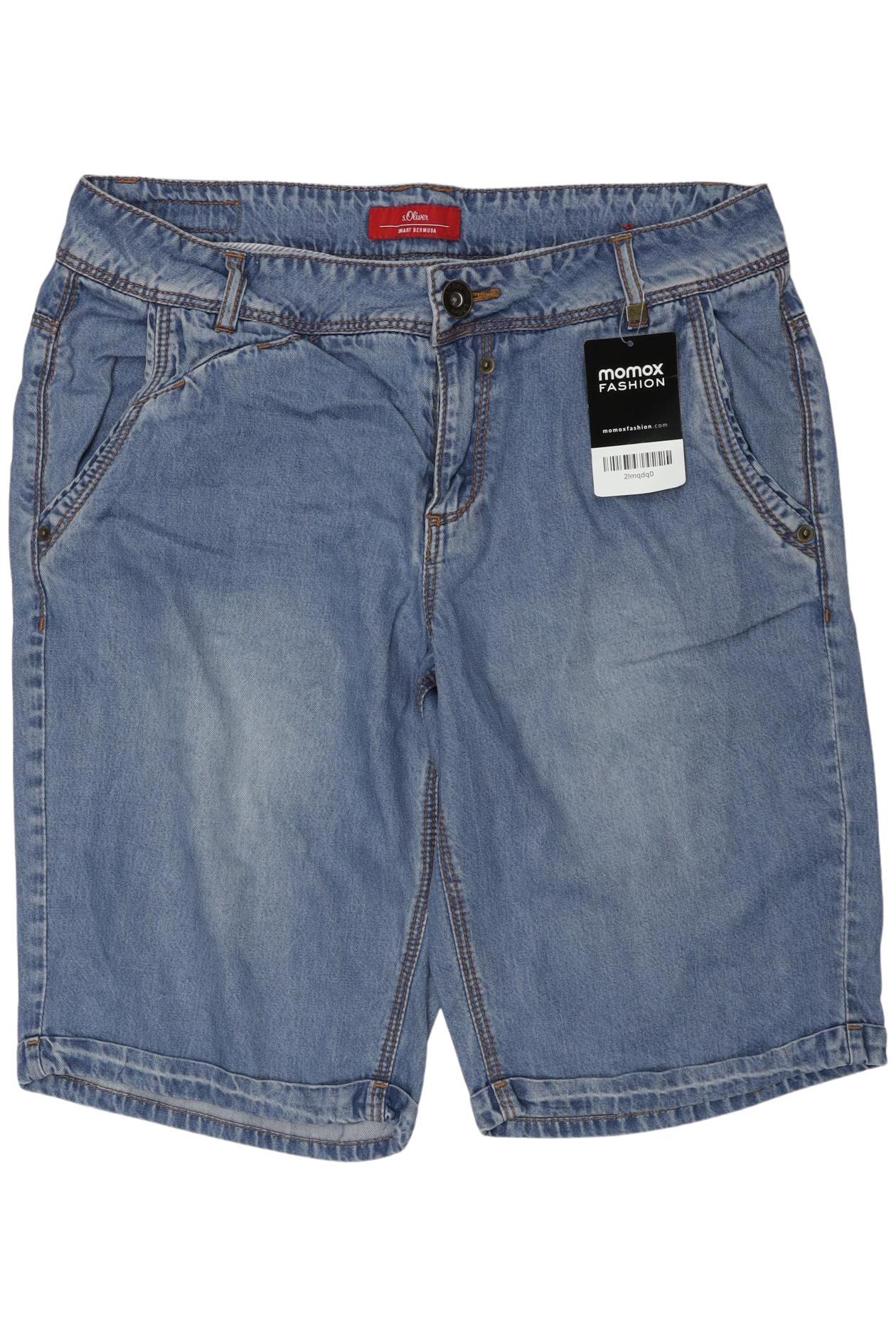 

s.Oliver Damen Shorts, blau, Gr. 36