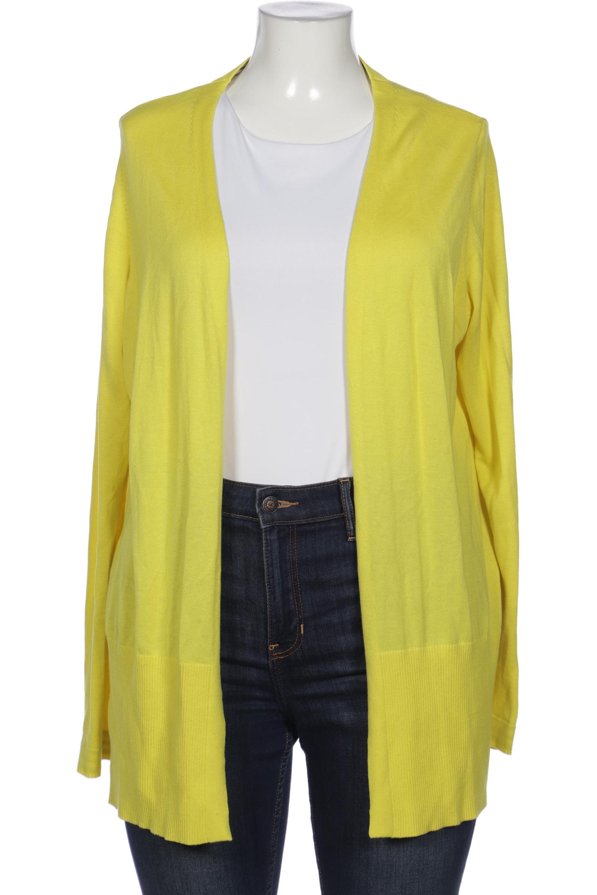 

s.Oliver Damen Strickjacke, gelb, Gr. 46