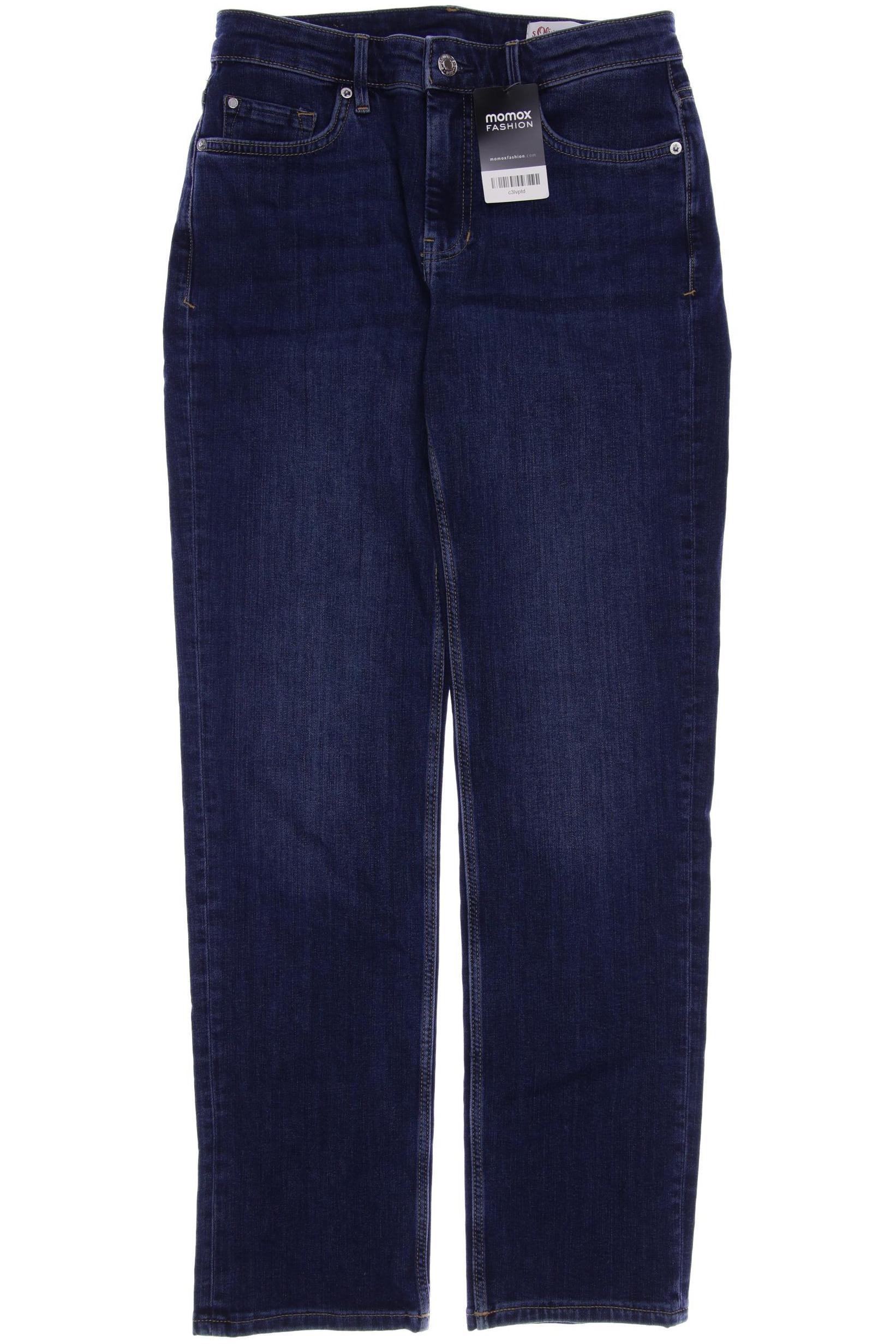 

s.Oliver Damen Jeans, blau