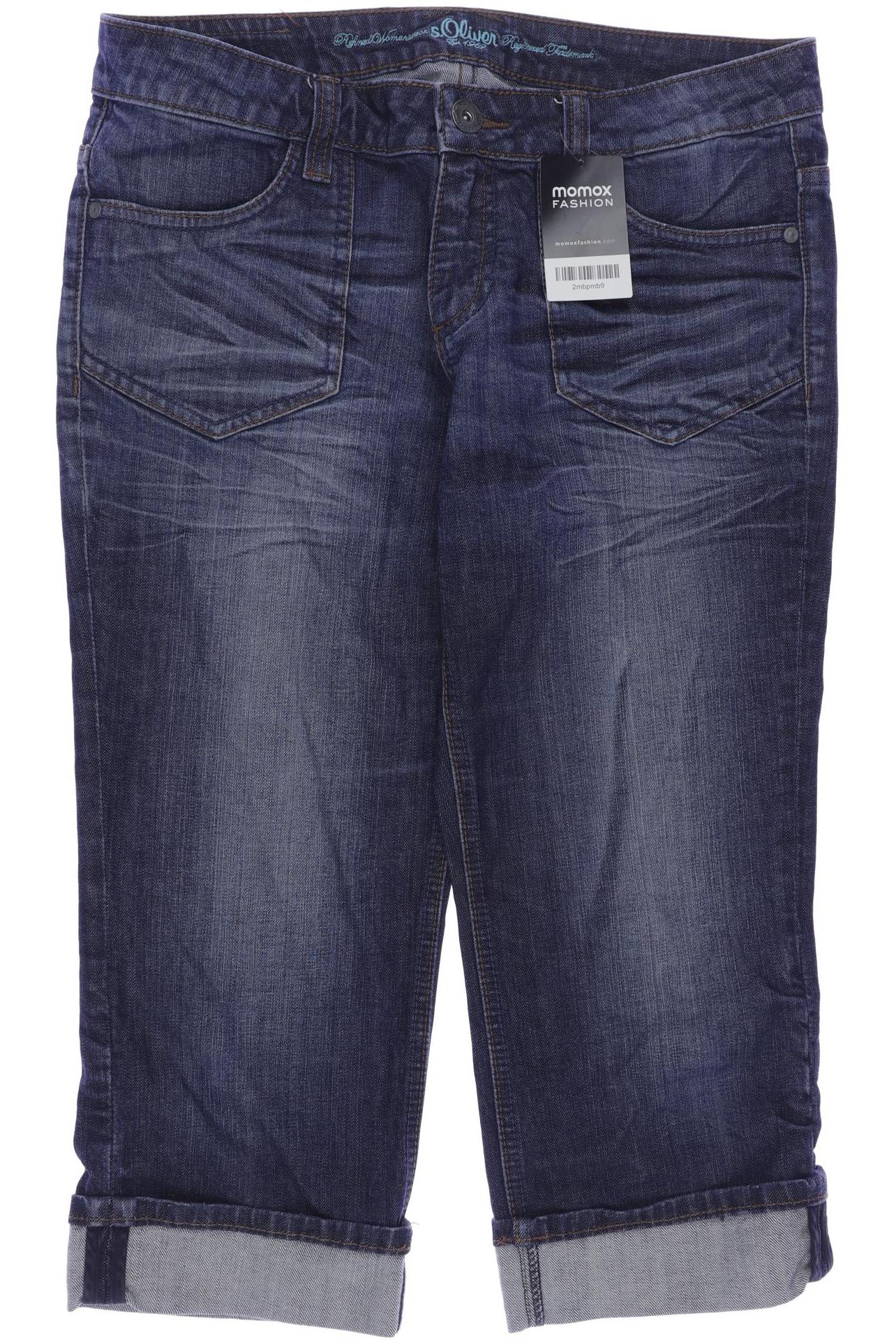 

s.Oliver Damen Shorts, blau, Gr. 40
