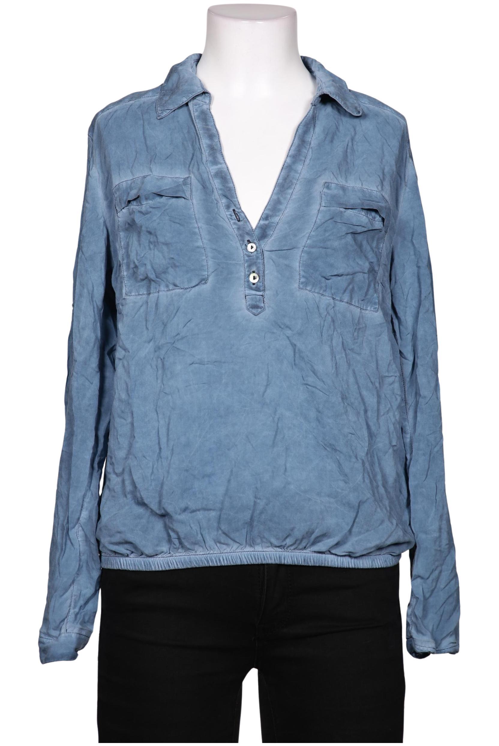 

s.Oliver Damen Bluse, blau, Gr. 38