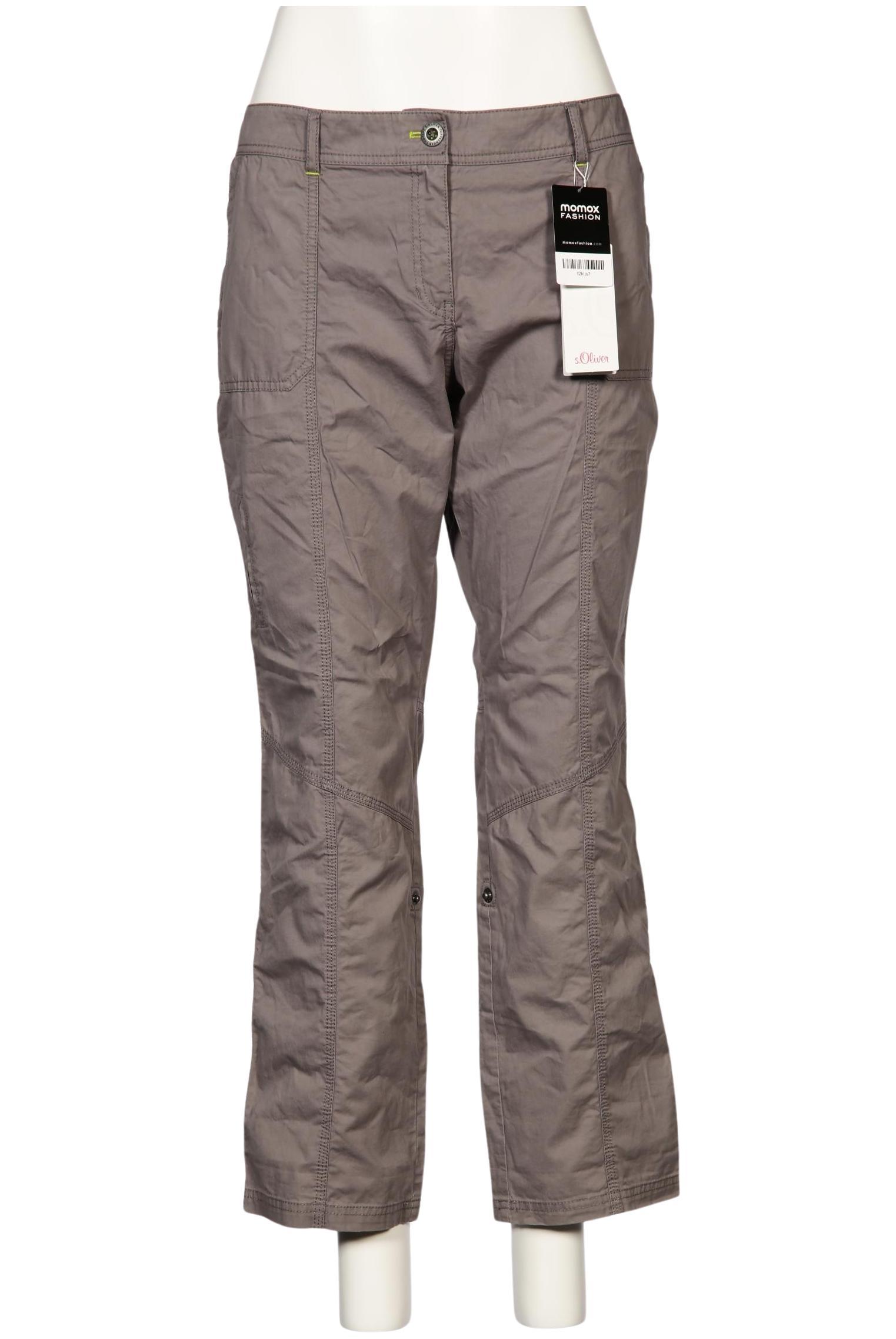 

s.Oliver Damen Stoffhose, grau, Gr. 44