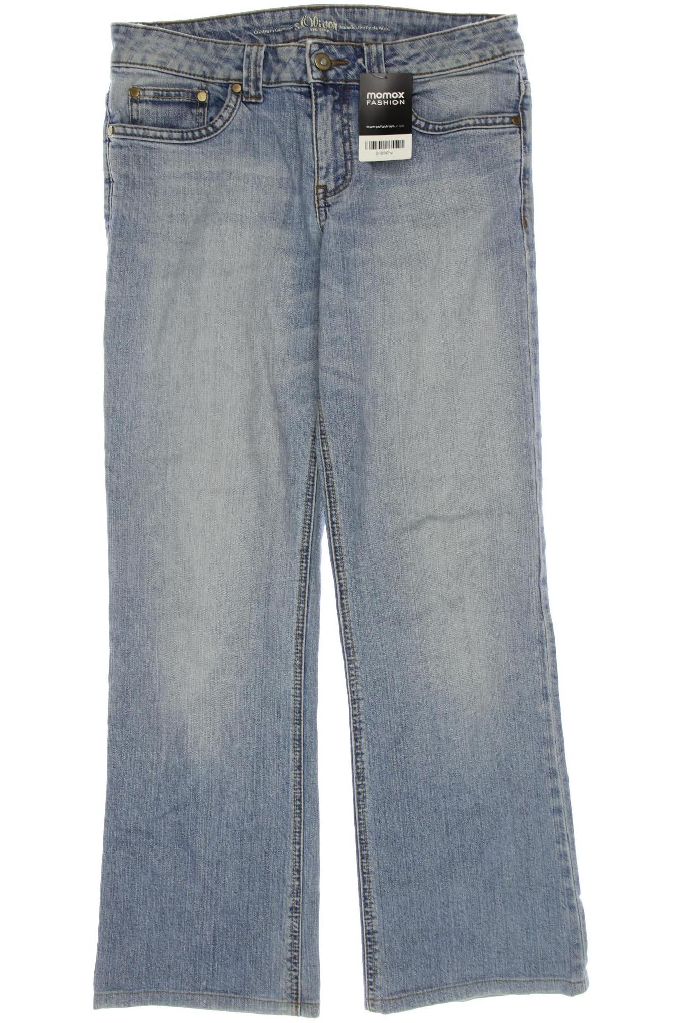 

s.Oliver Damen Jeans, blau