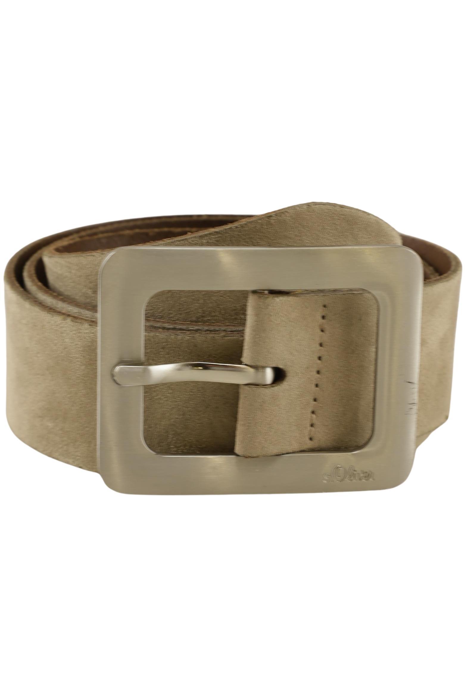 

s.Oliver Damen Gürtel, beige, Gr. 85