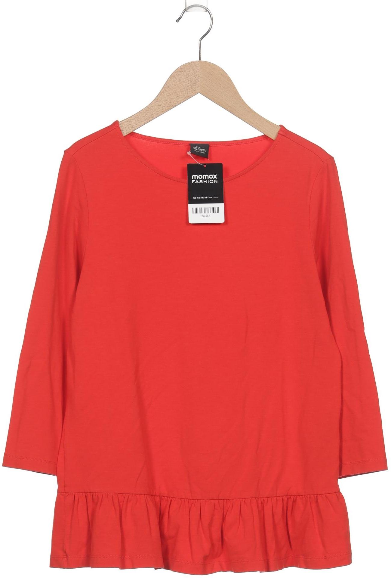 

s.Oliver Damen Langarmshirt, rot, Gr. 36