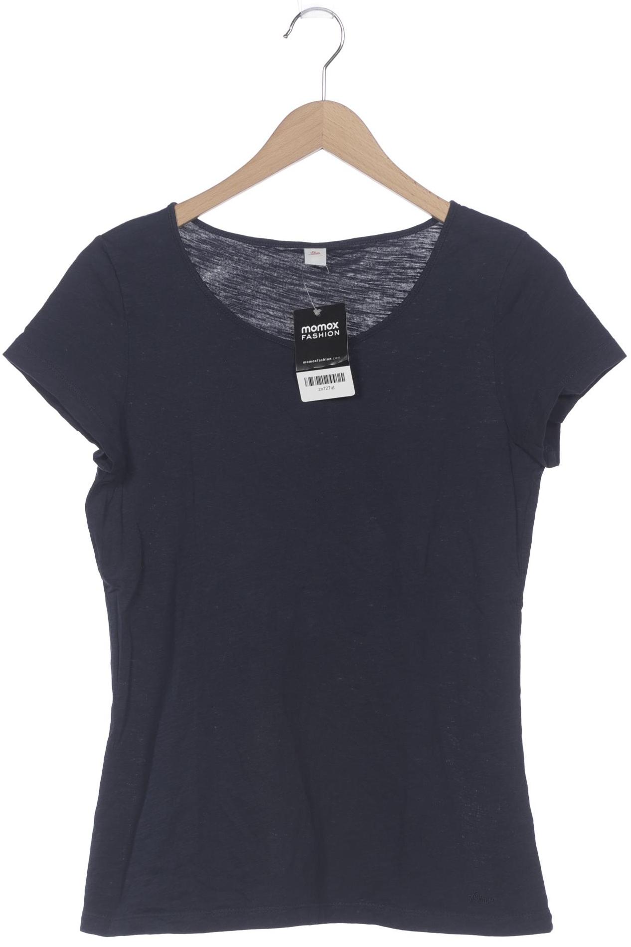 

s.Oliver Damen T-Shirt, marineblau, Gr. 38