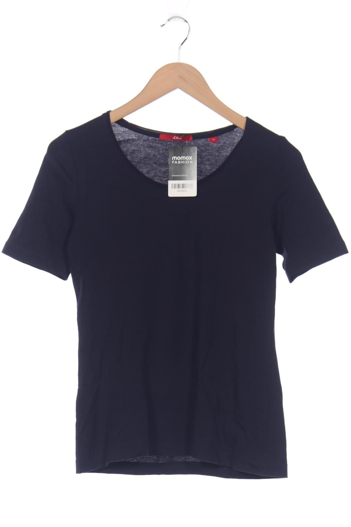 

s.Oliver Damen T-Shirt, marineblau, Gr. 36