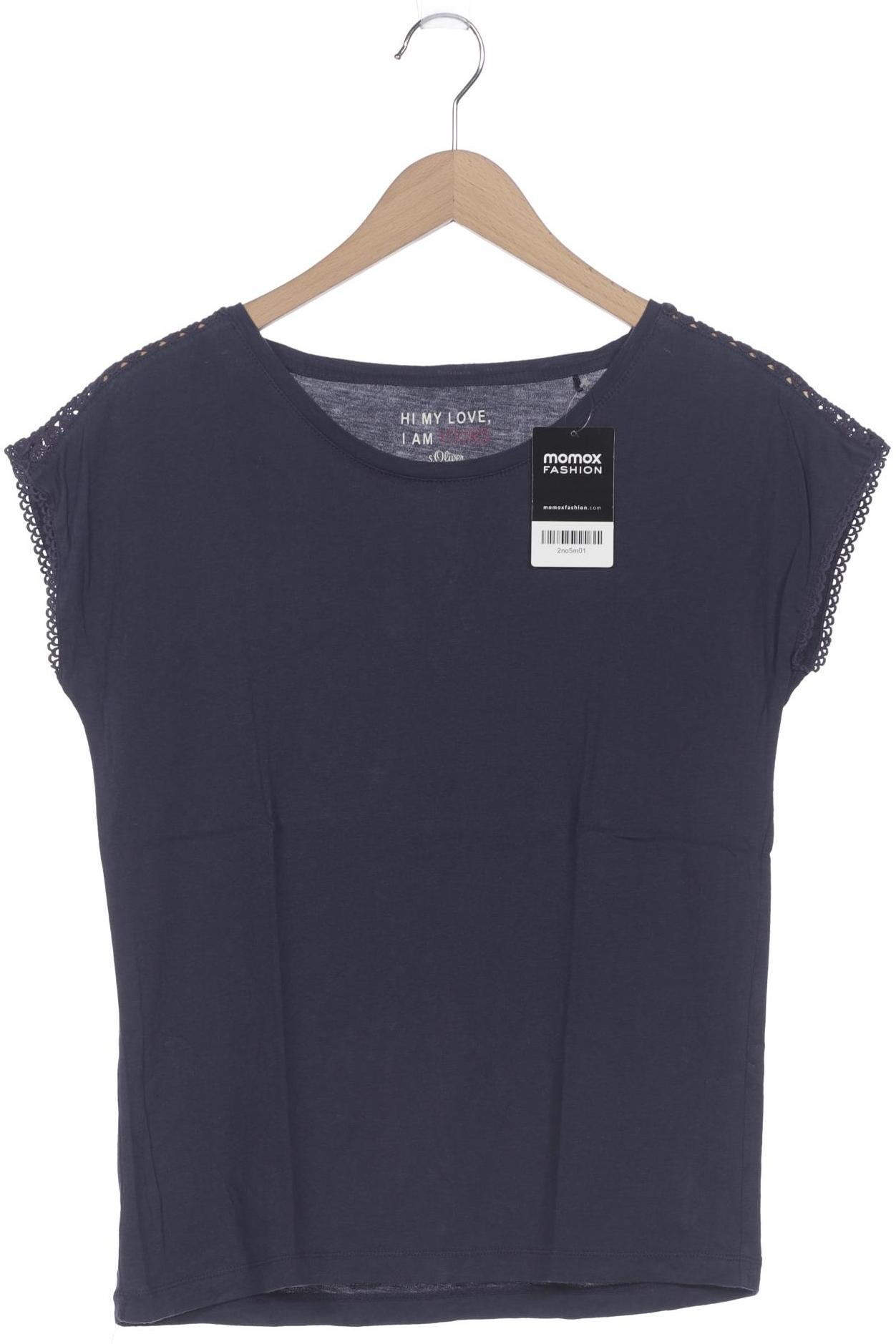 

s.Oliver Damen T-Shirt, marineblau, Gr. 36