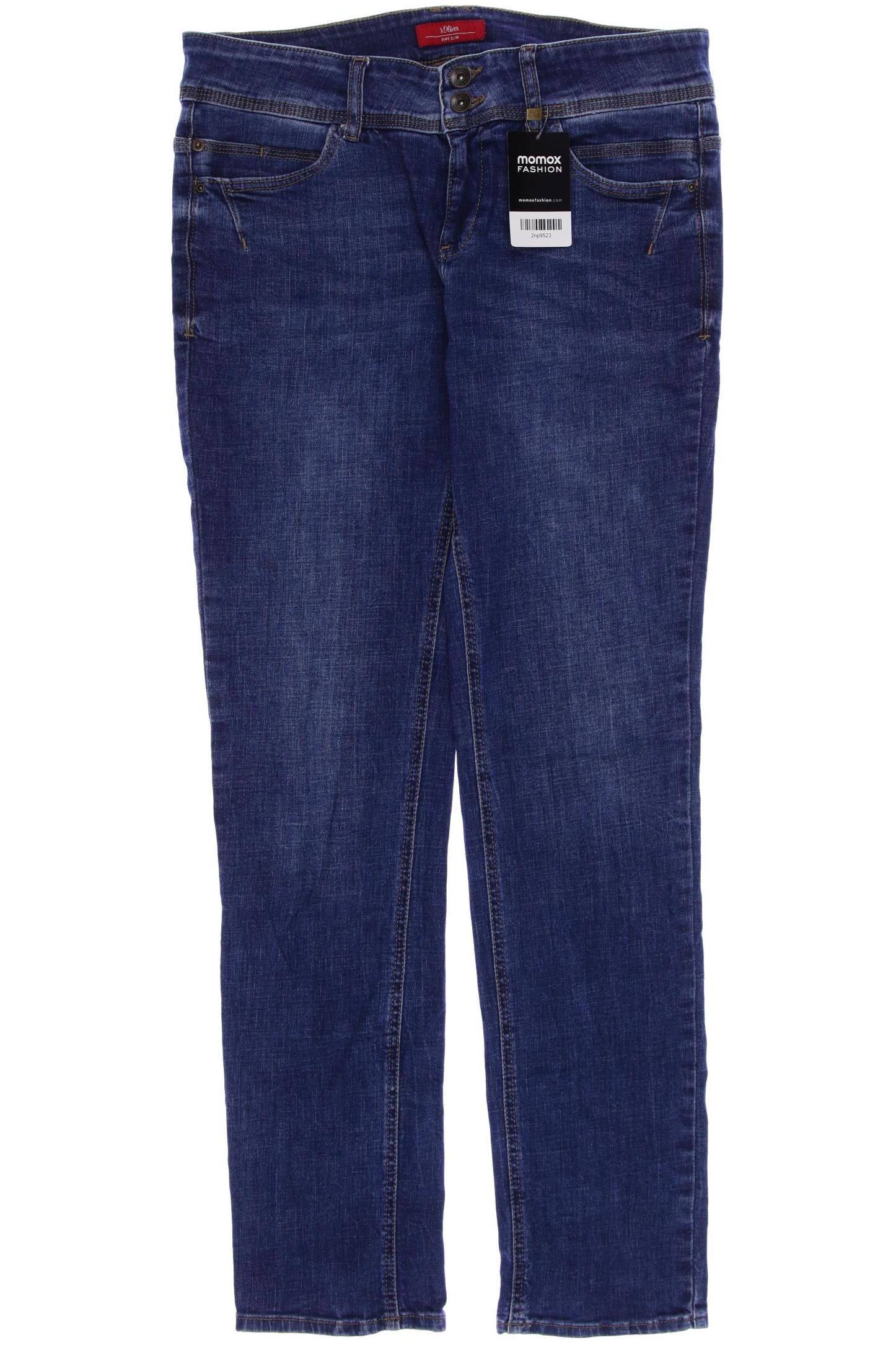 

s.Oliver Damen Jeans, blau