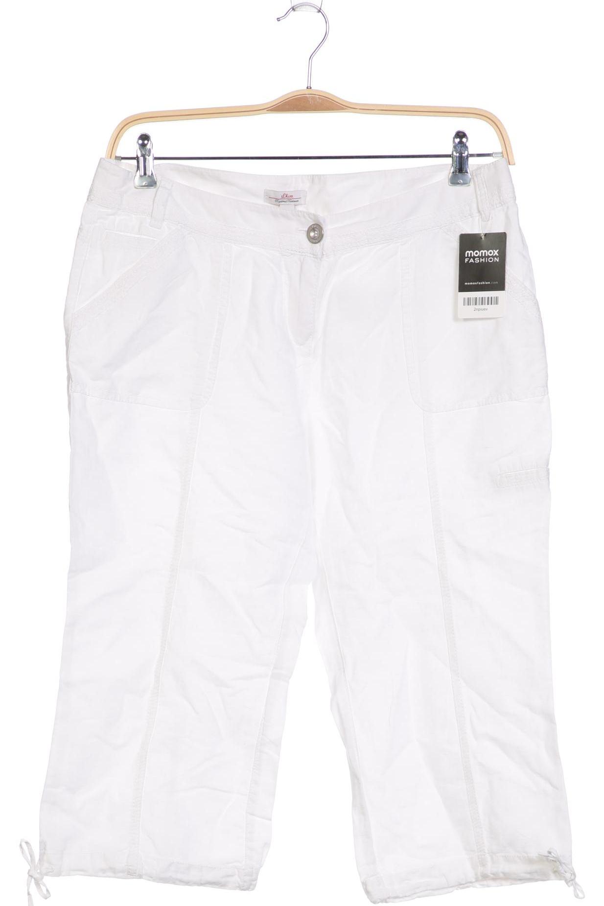 

s.Oliver Damen Shorts, weiß